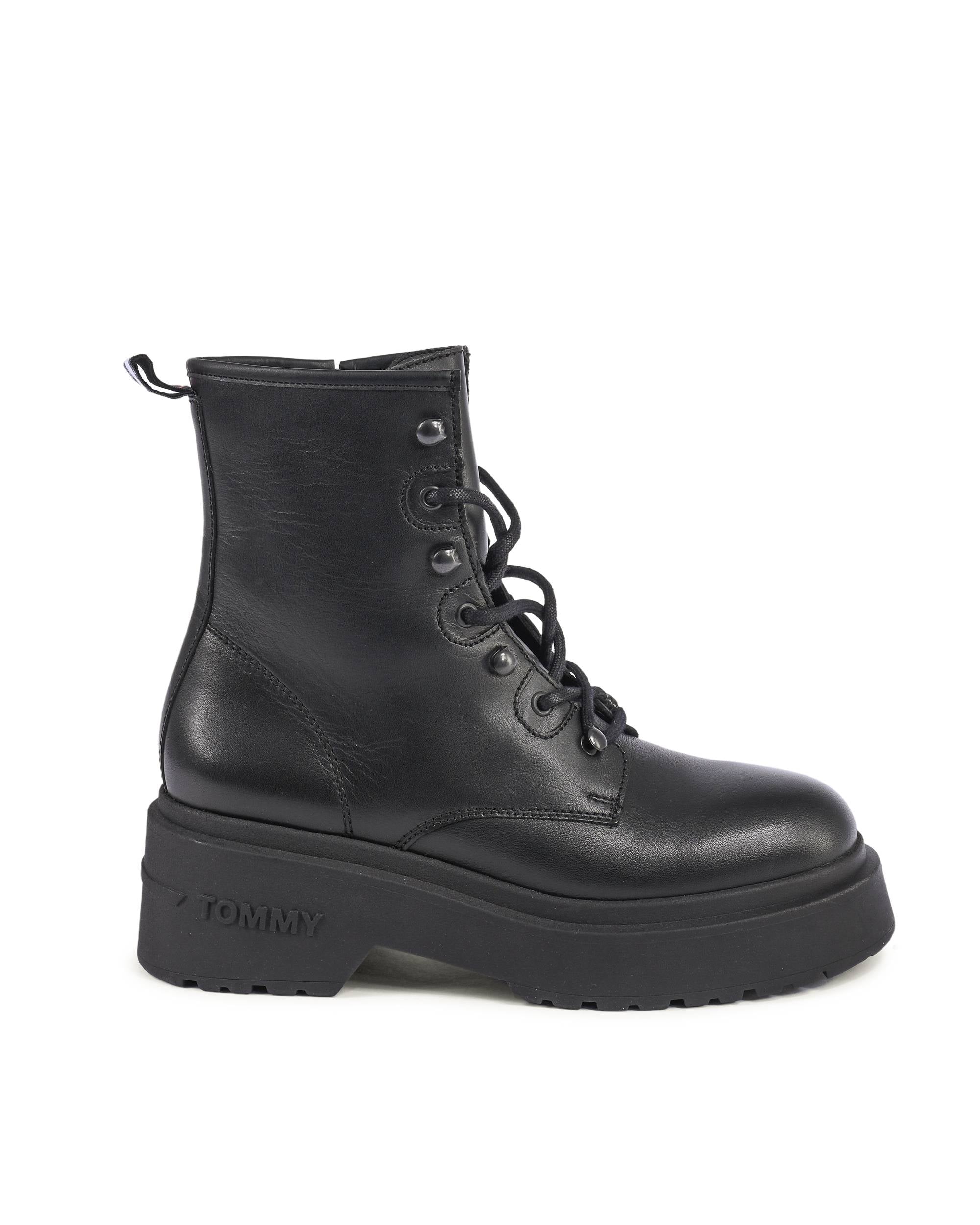 Botas Tommy Hilfiger para mujer NEGRO EN0EN02404BDS