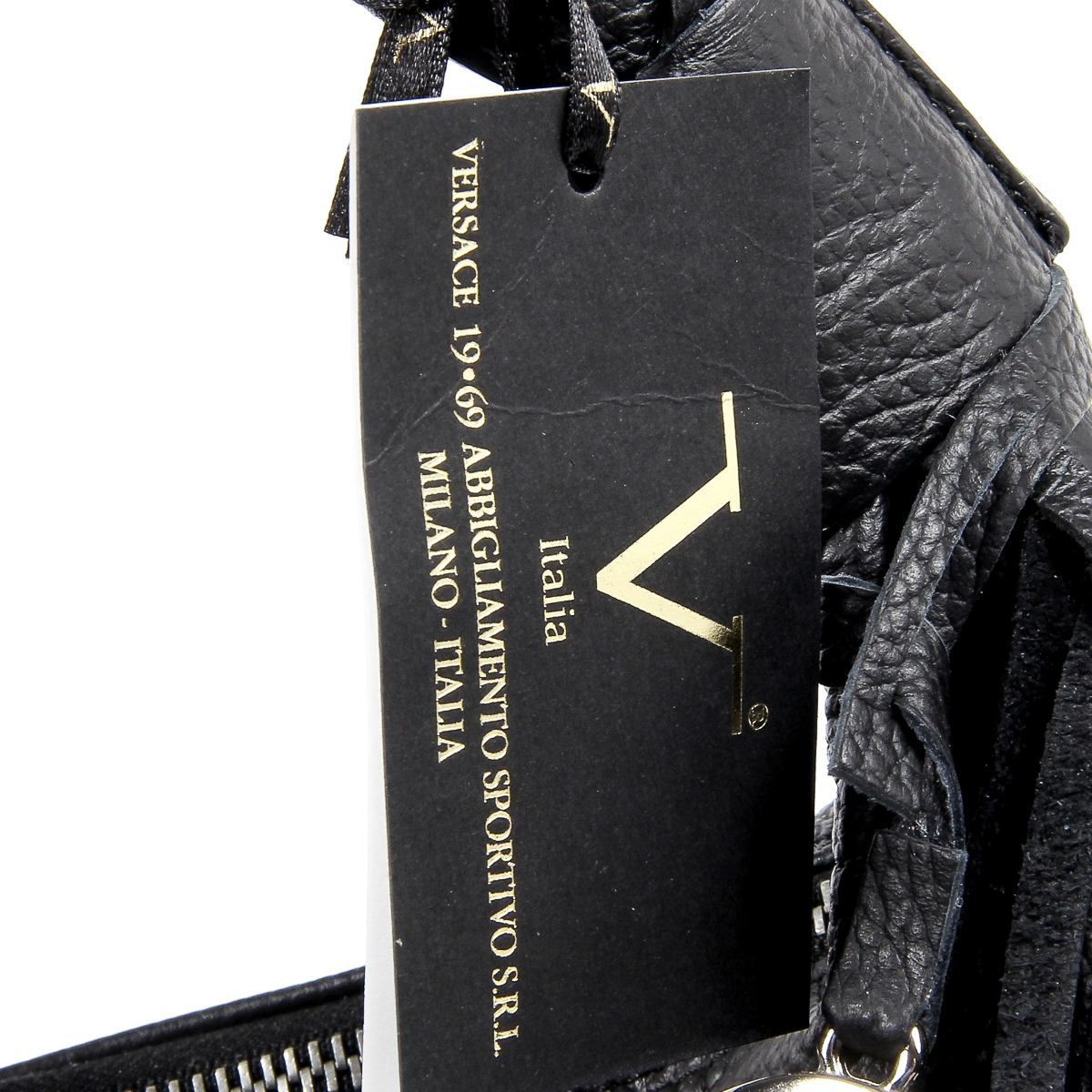 V 1969 Italia Womens Handbag Black OSLO