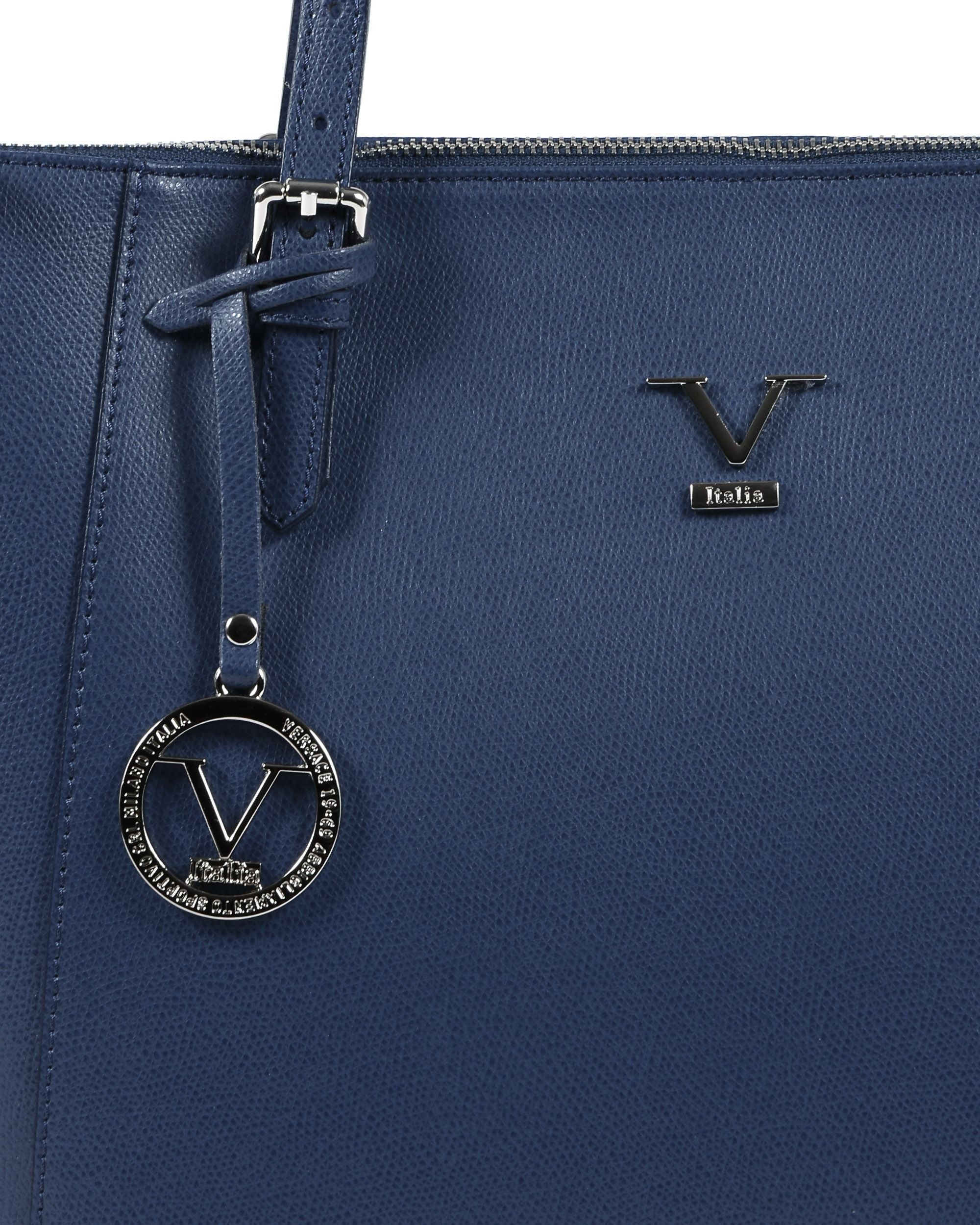Bolso de hombro para mujer V Italia Azul V09 PALMELLATO BLUE JEANS