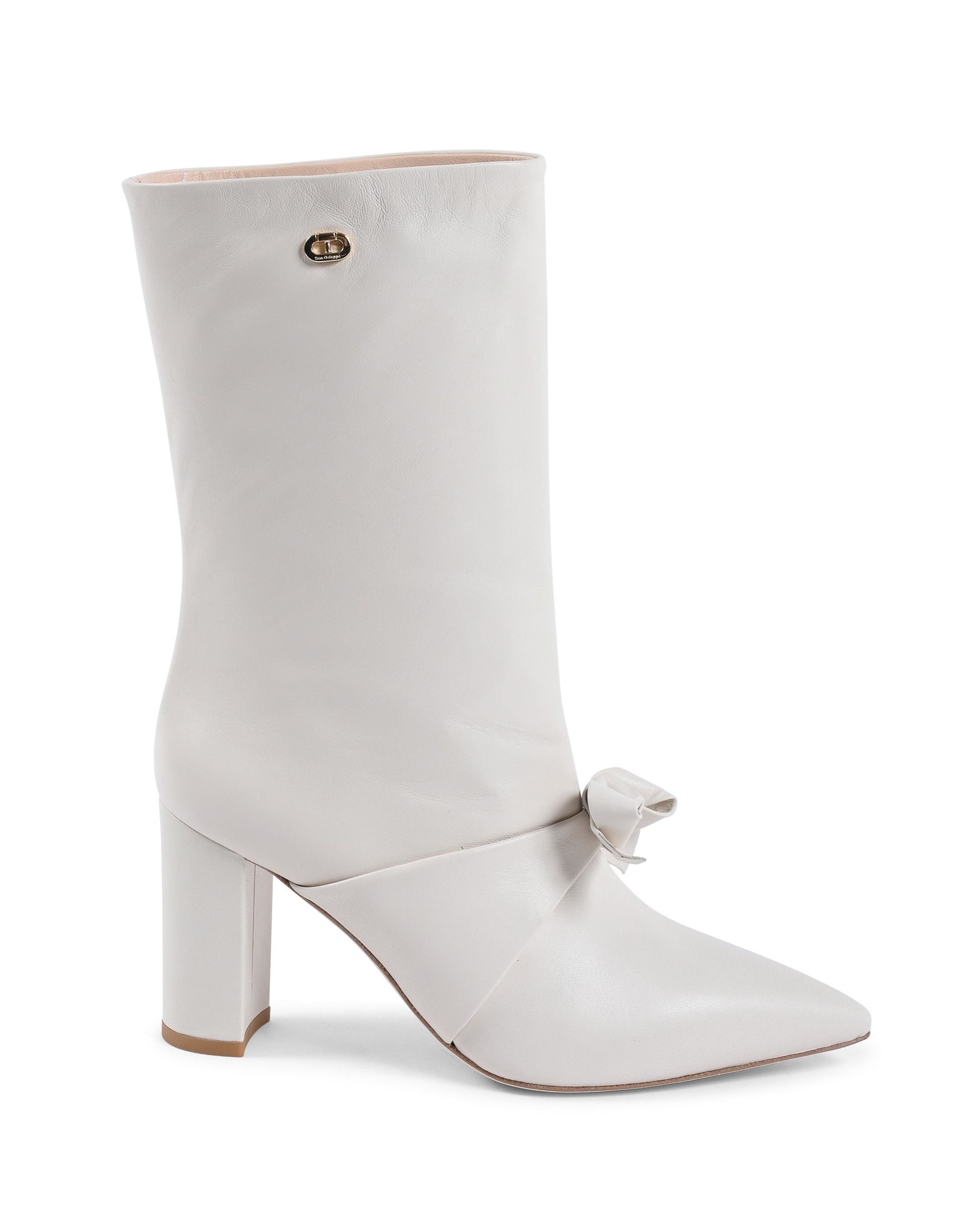 Dominic Boot - Bota corta color blanco roto