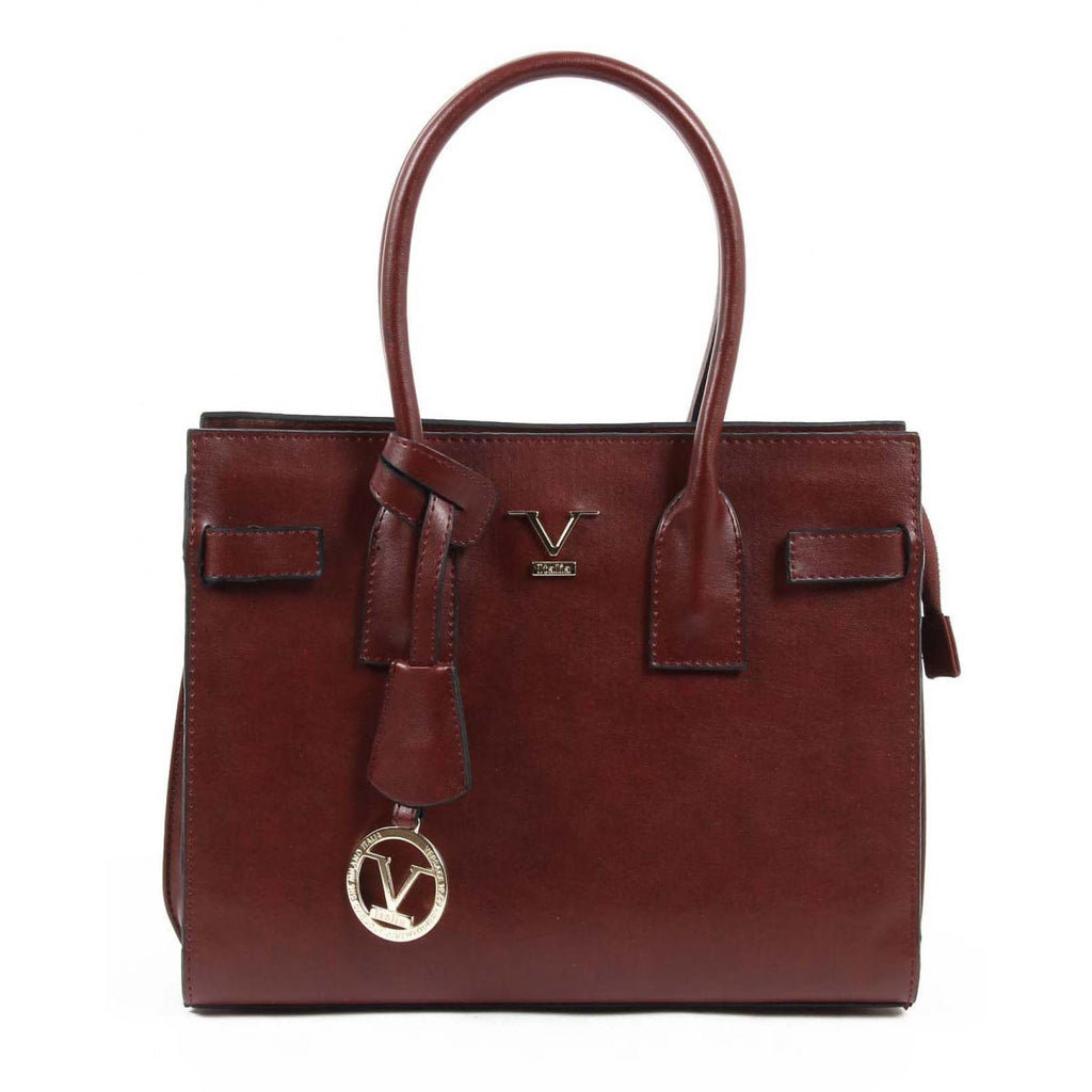 Bolso de mano para mujer V 1969 Italia VE08 ROJO CLARET