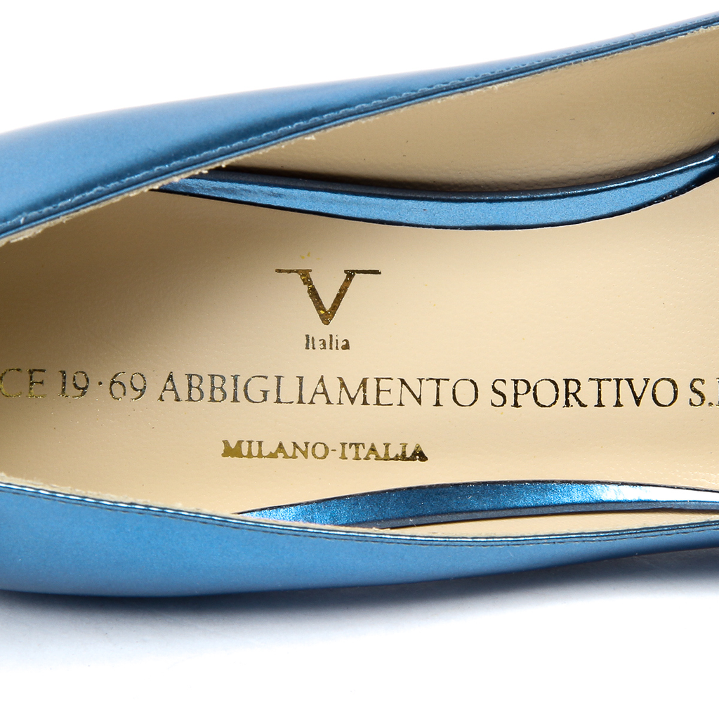 V 1969 Italia Womens Pump Blue ASIA