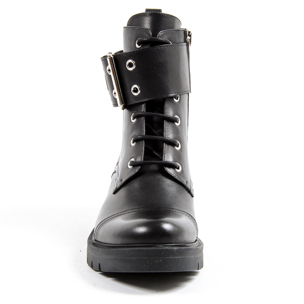 Andrew Charles Womens Short Boot Black MEG