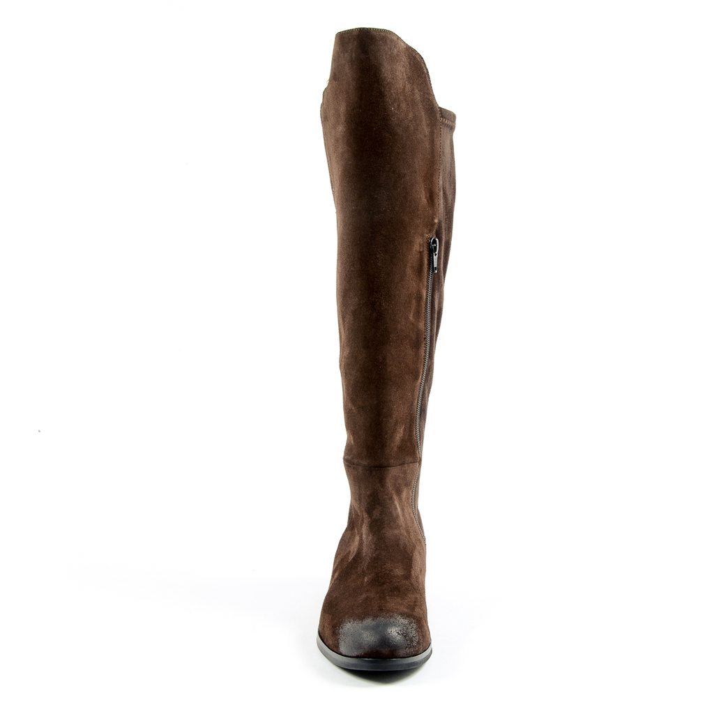 V 1969 Italia Womens High Boot Brown GRAPE