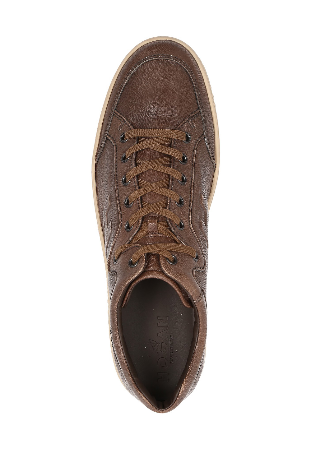 Hogan Mens Sneaker Brown HXM1680D21077VJC407