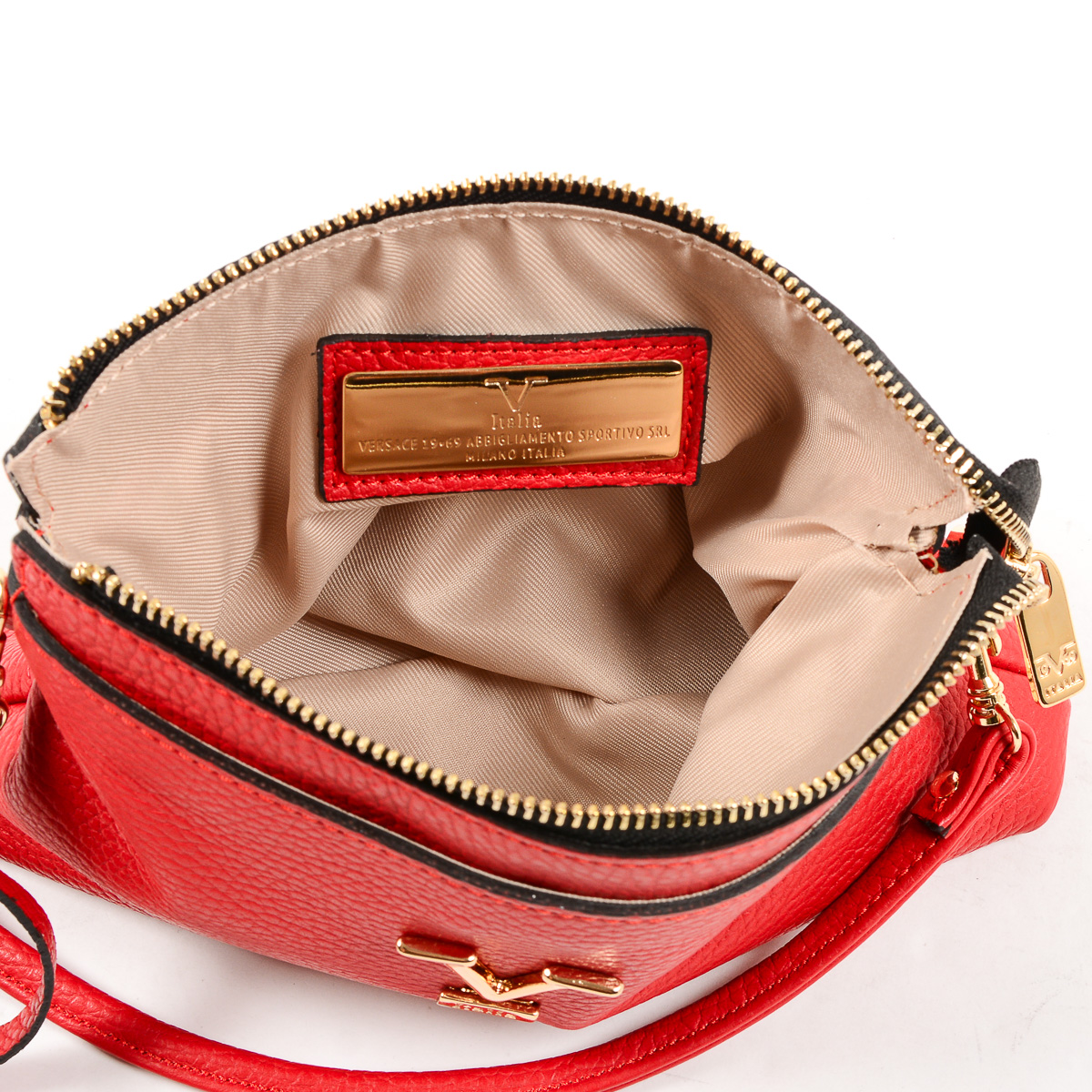 V 1969 Italia Womens Handbag Red ANKARA