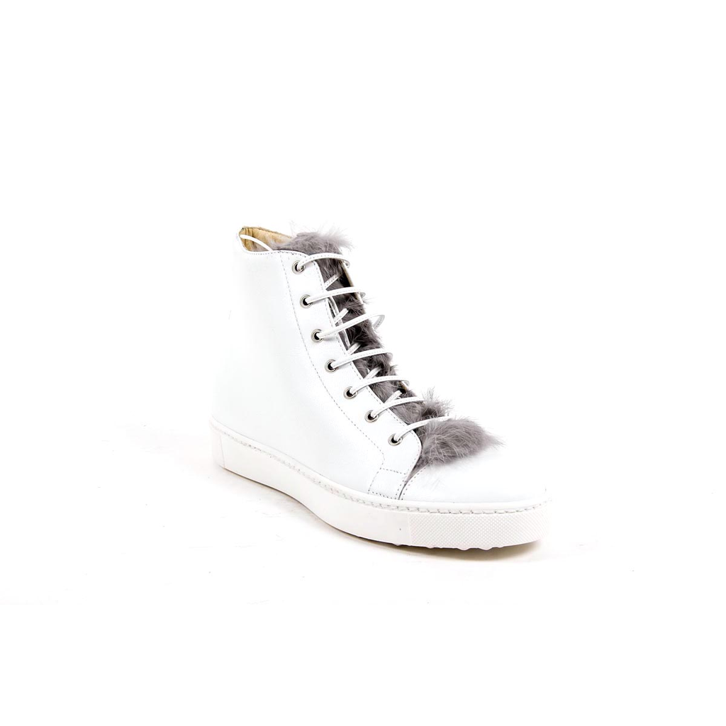 V 1969 Italia Zapatillas altas para mujer 312070 NAPPA BIANCO