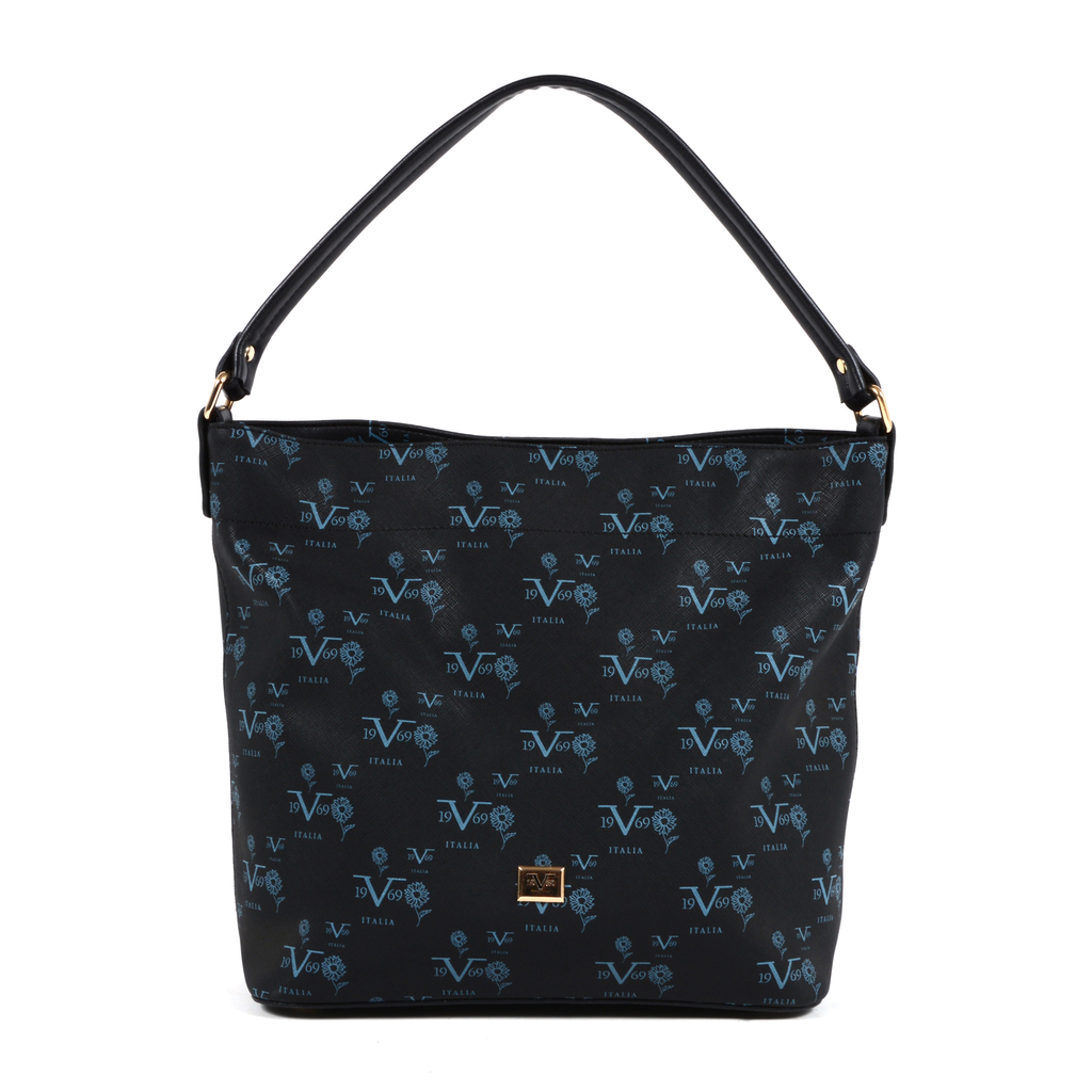 V 1969 Italia Womens Handbag Black SALVADOR