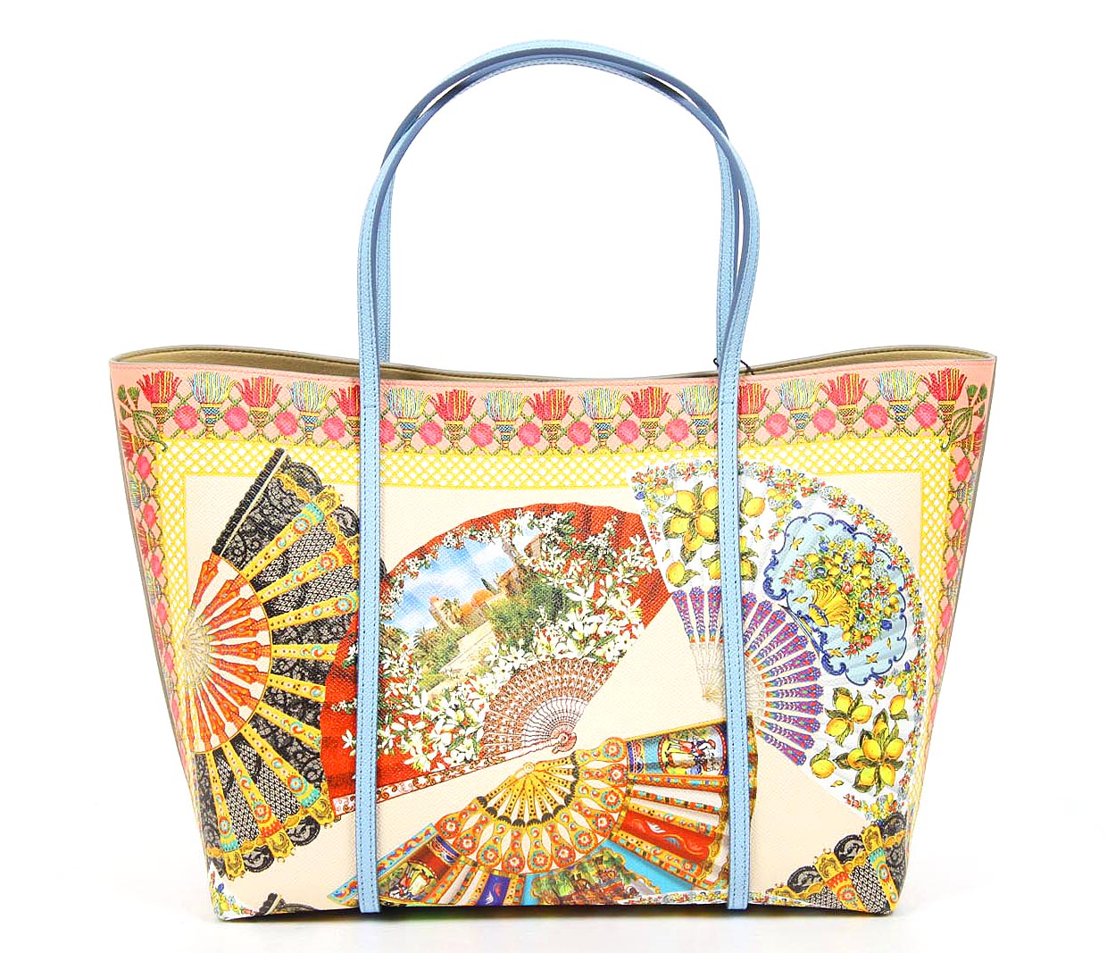Bolso de compras Dolce & Gabbana St. Dauphine Maoliche BB6020 AP123 8R831