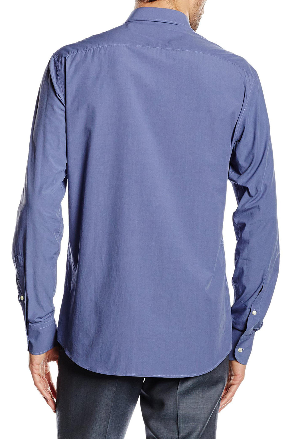 Camisa de cuello clásico moderno V 1969 Italia para hombre MCC65