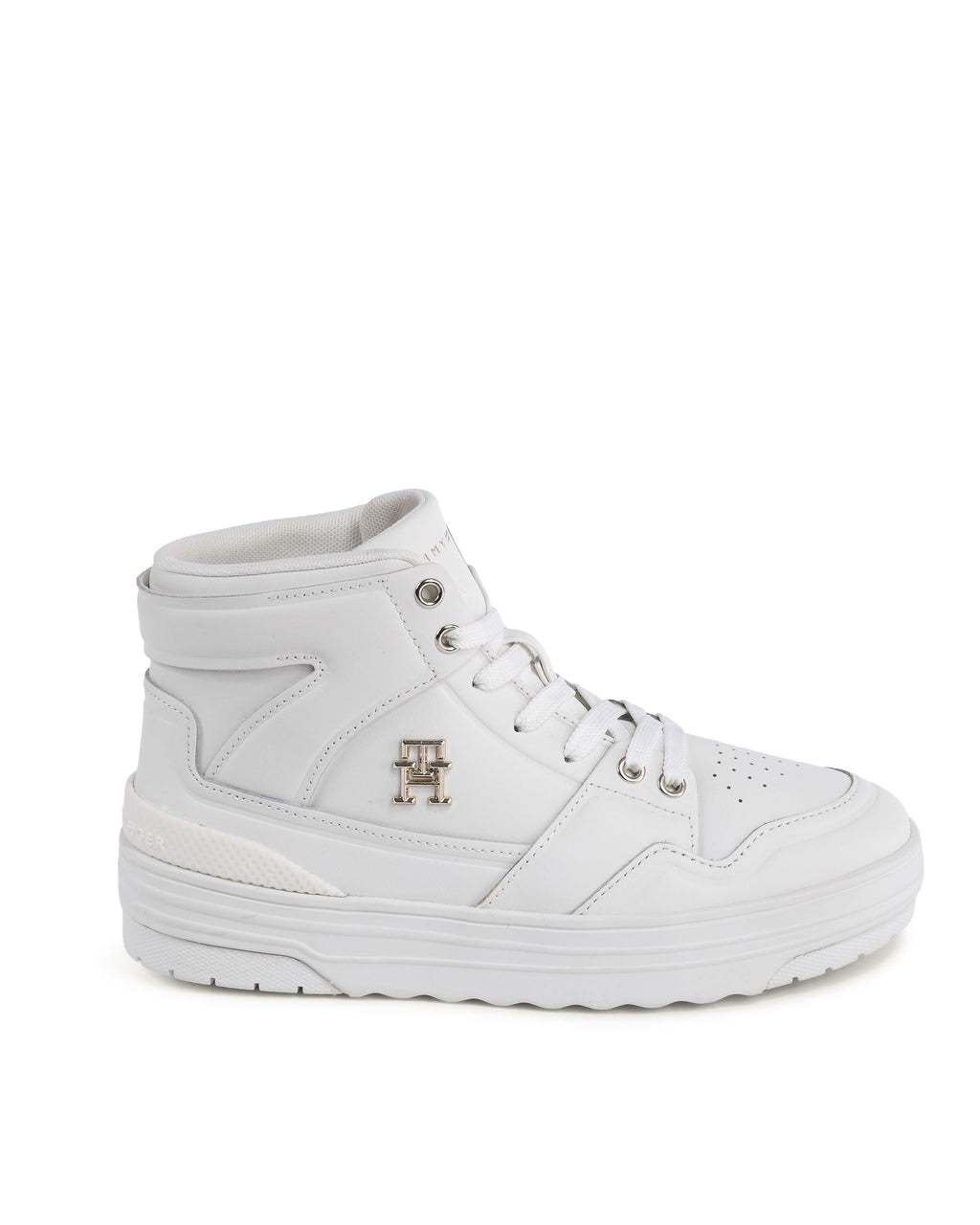 Tommy Hilfiger Womens Sneaker White FW0FW07757YBL