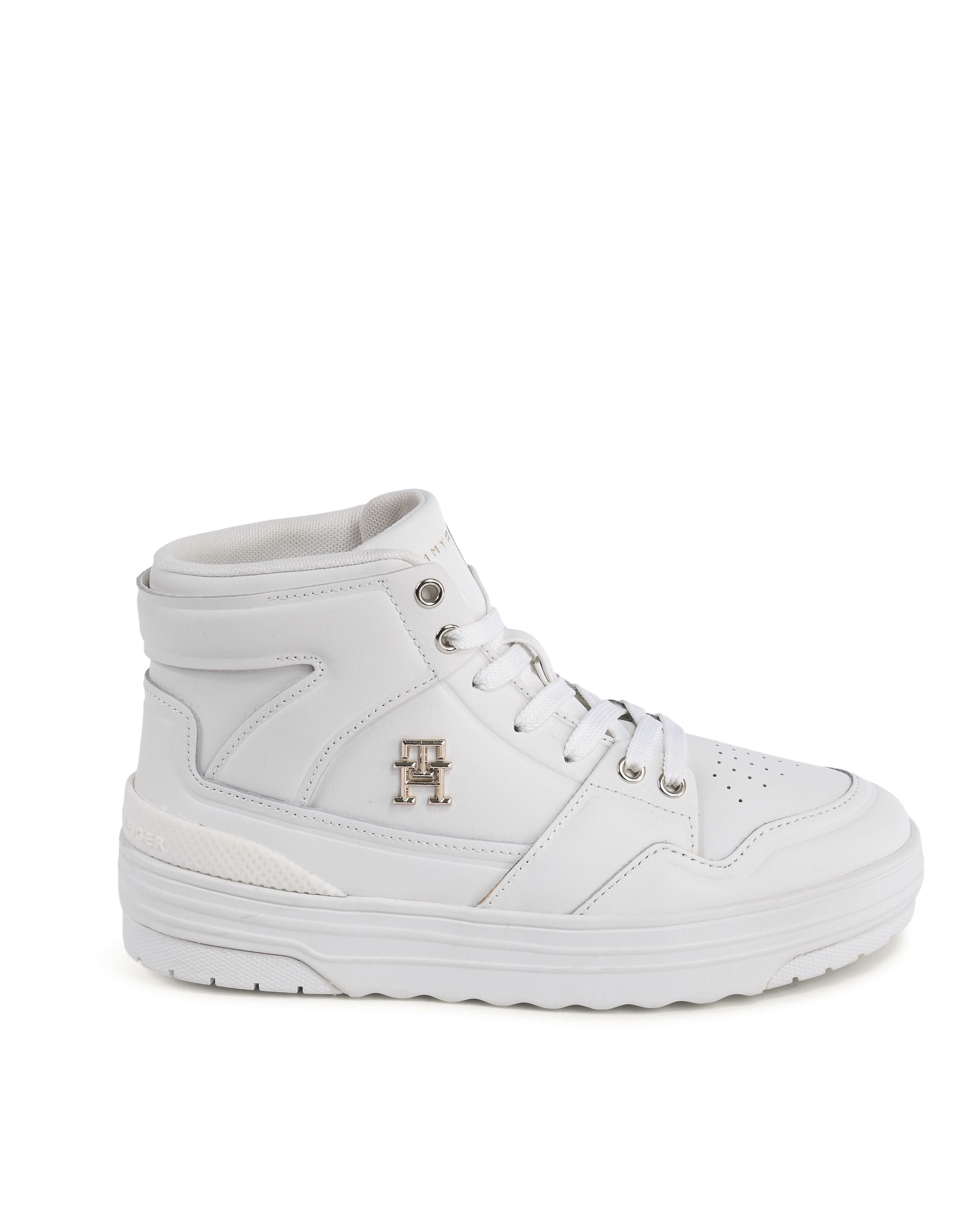 Tommy Hilfiger Womens Sneaker White FW0FW07757YBL