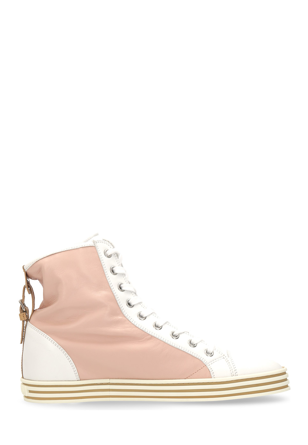Zapatillas Hogan Rebel para mujer en color rosa HXW1820D66000PA0A09