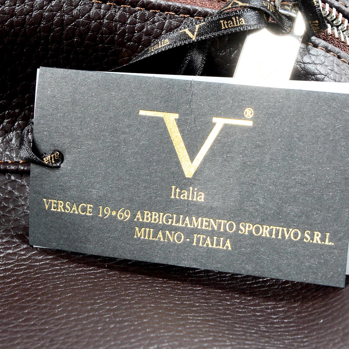 V 1969 Italia Mens Backpack Brown COMO