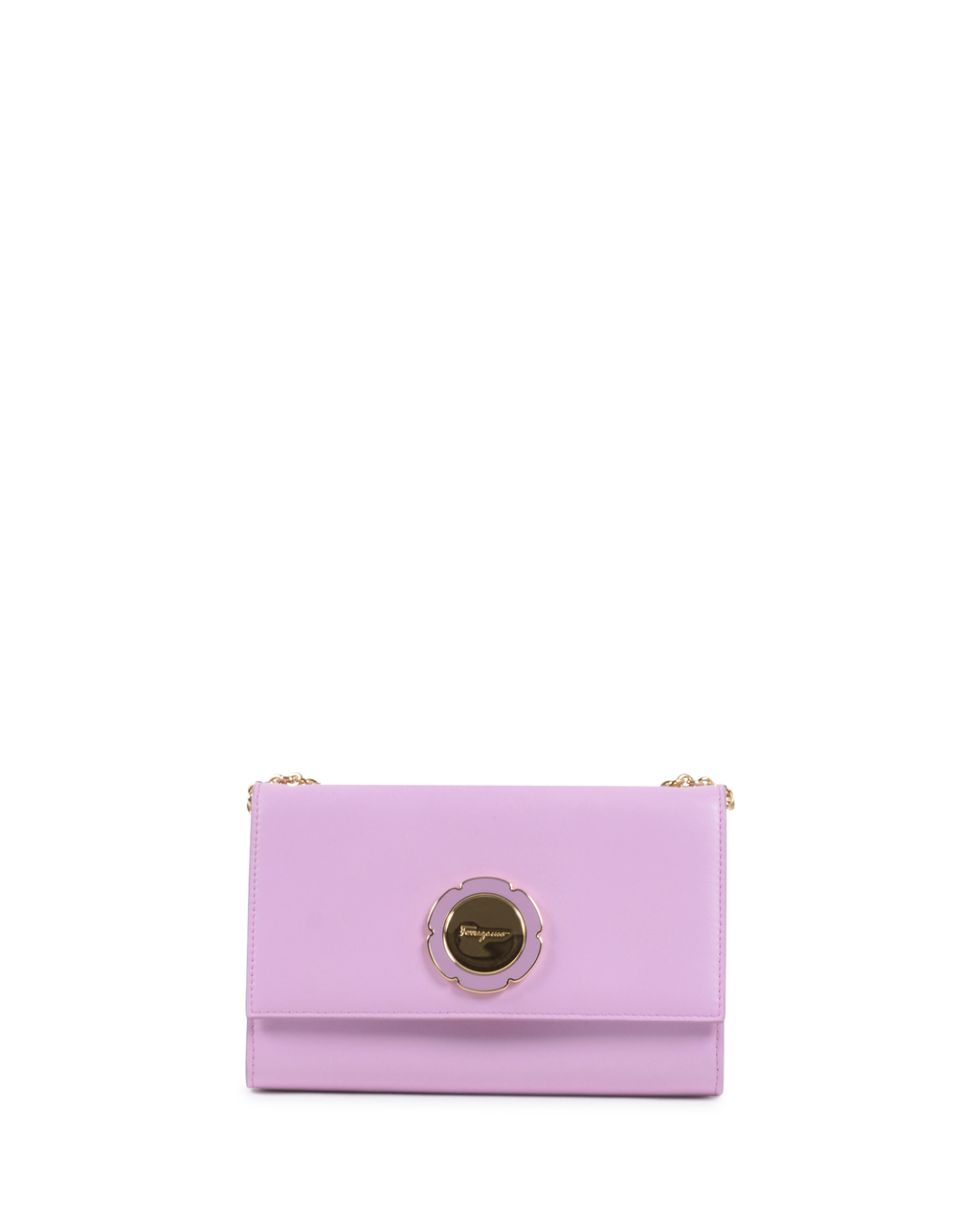 Bolso bandolera Salvatore Ferragamo para mujer, color rosa, 22D200 684097