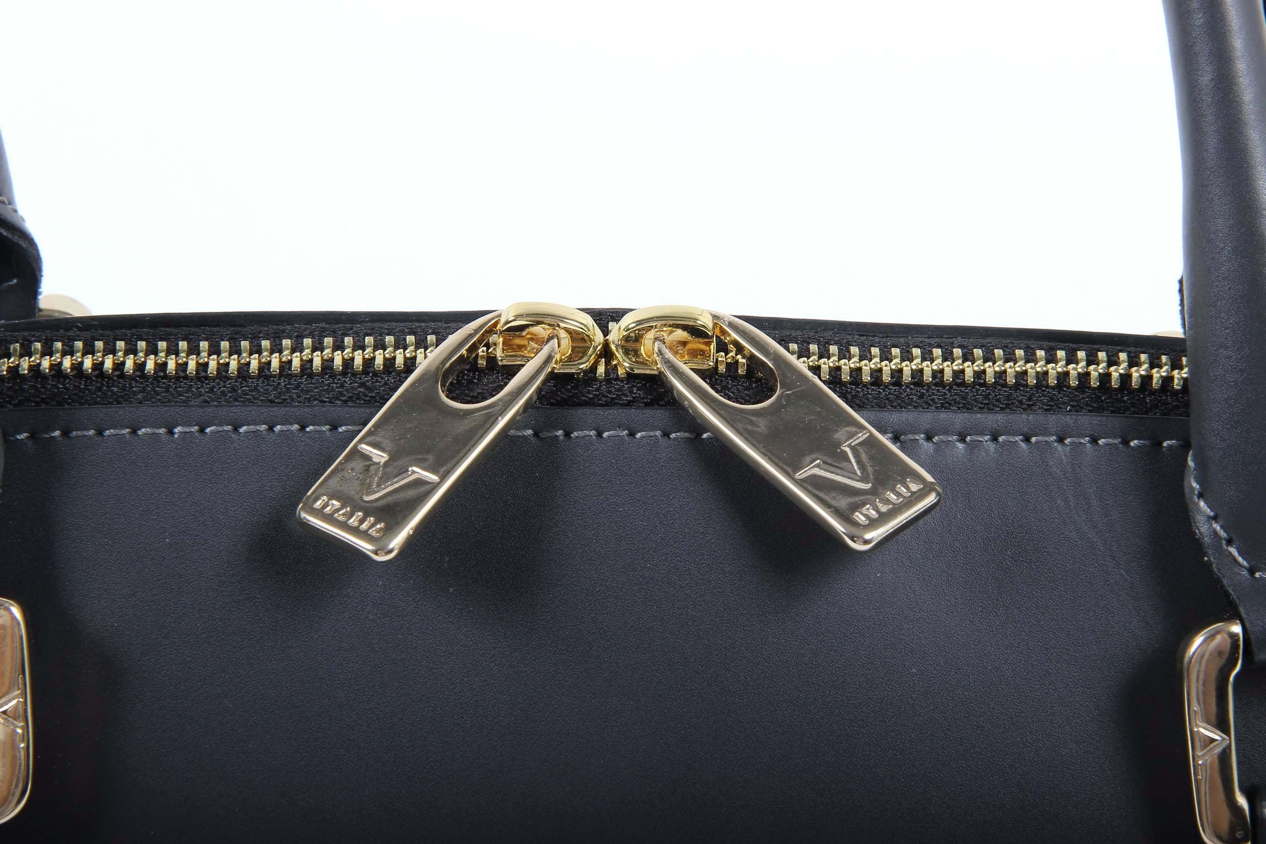 Bolso de mano para mujer V 1969 Italia C151-52 RUGA LAVAGNA