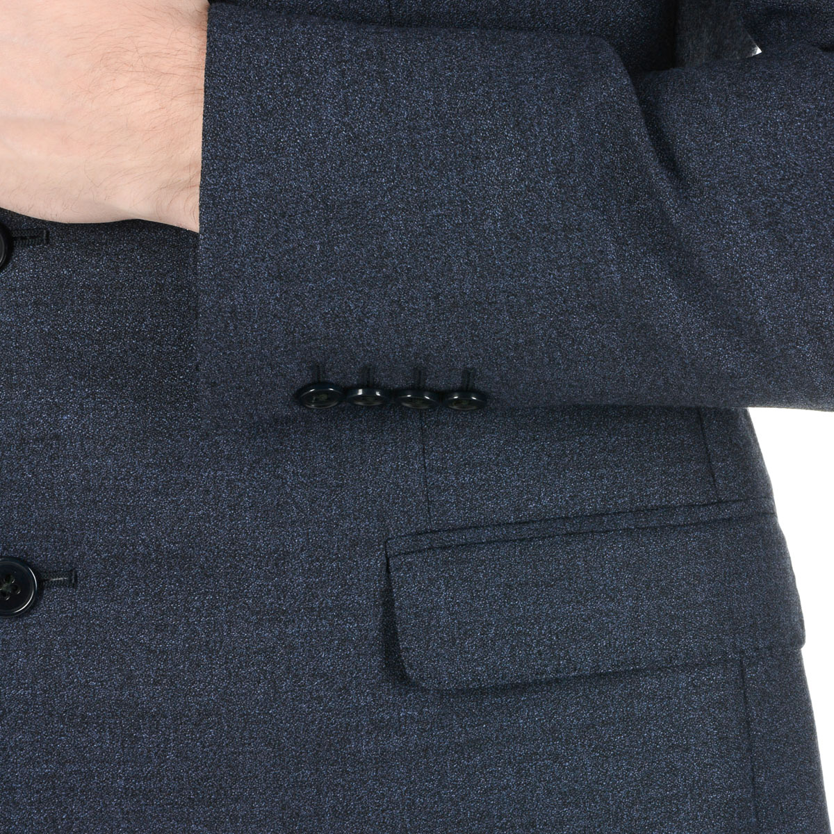Armani Collezioni Mens Suit Dark Blue