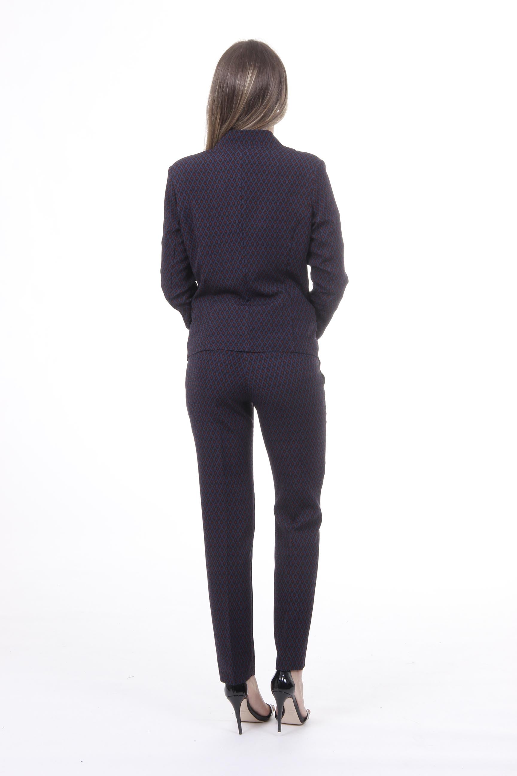 V 1969 Italia Chaqueta Mujer GIACCA PARIGI TESS. VENTILADOR ALADINO. 51