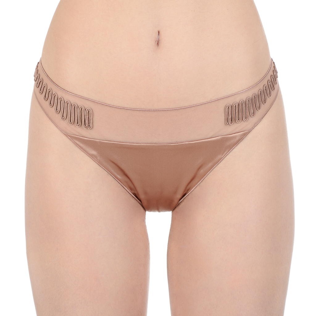 La Perla Top para mujer enagua beige
