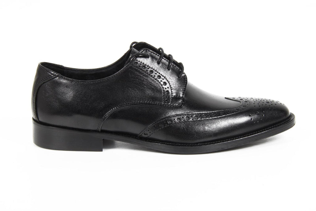 Zapatos clásicos para hombre V 1969 Italia 1859 CRUST NERO