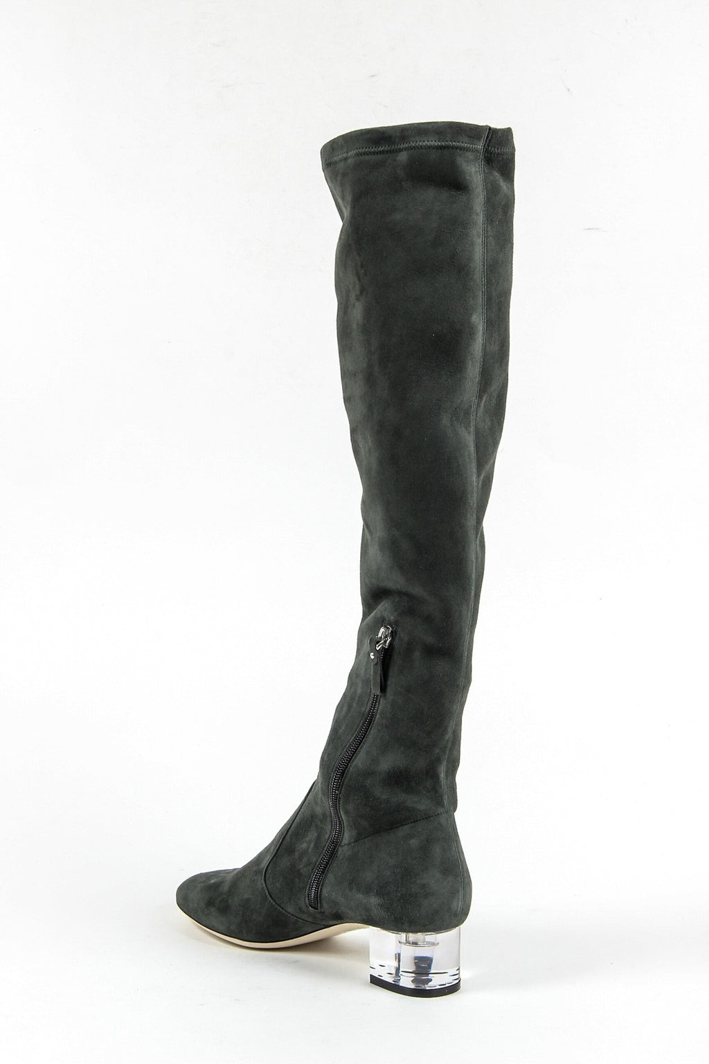 Bota alta mujer V 1969 Italia 3123667 CAMOSCIO VERDE FERMO