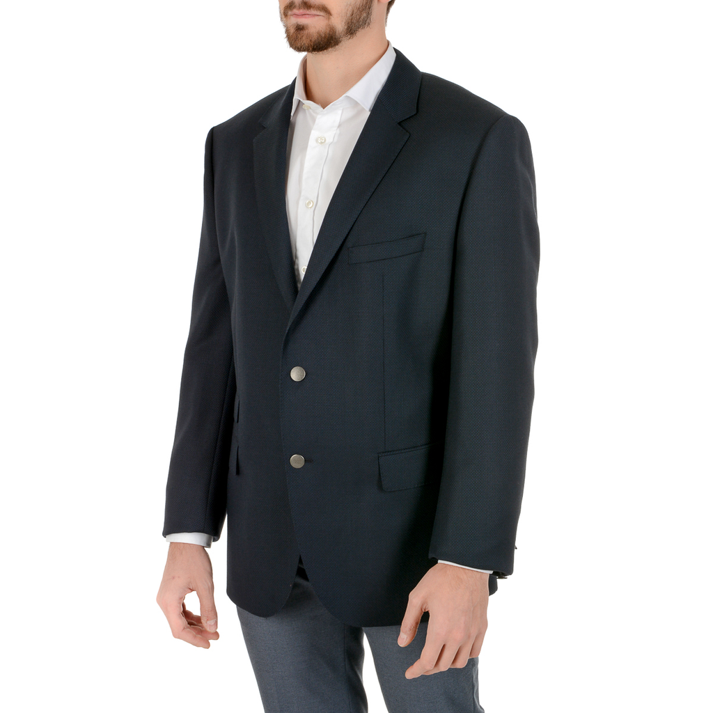 Chaqueta Hugo Boss para hombre de manga larga azul oscuro JET