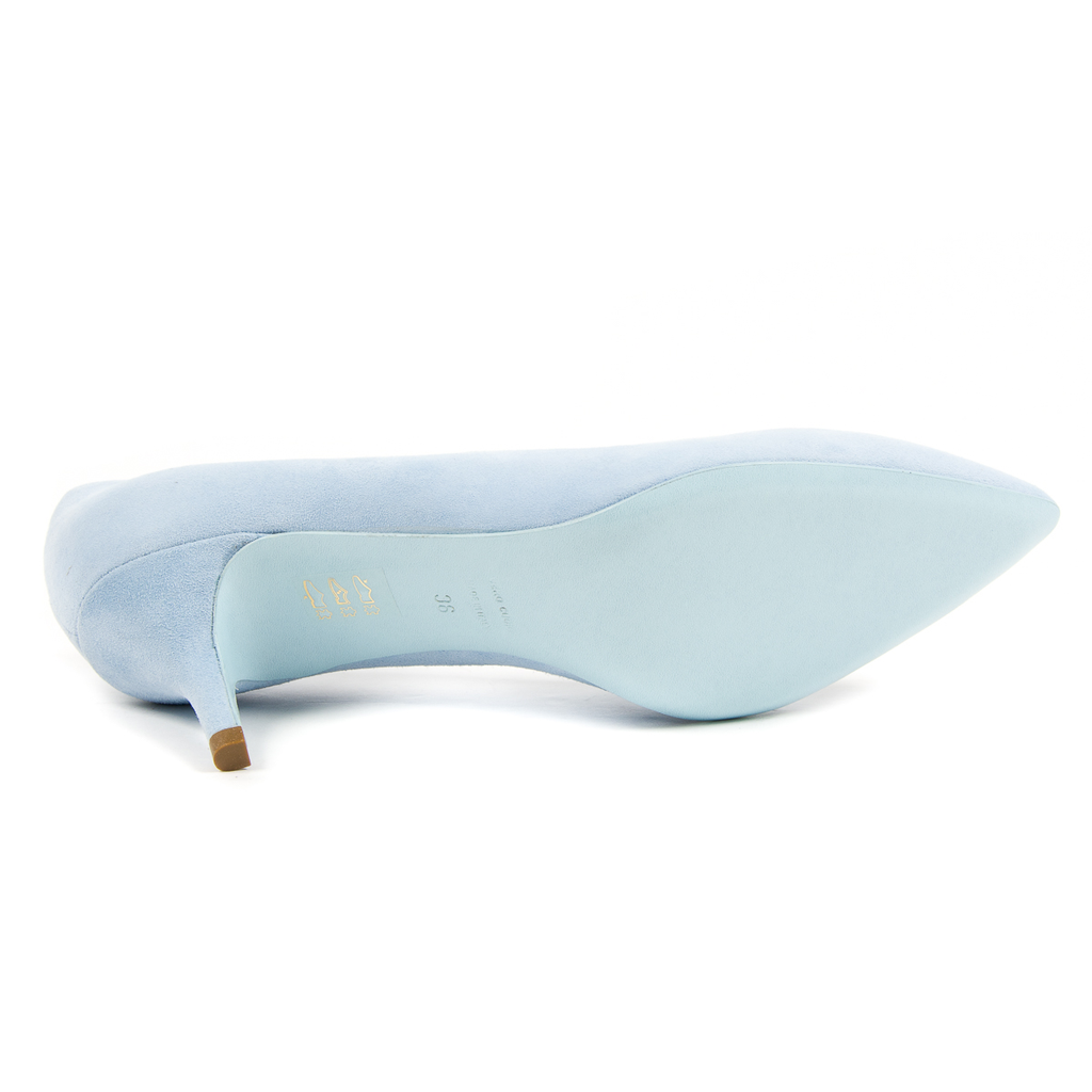 V 1969 Italia Zapatos de salón para mujer Azul claro DESY