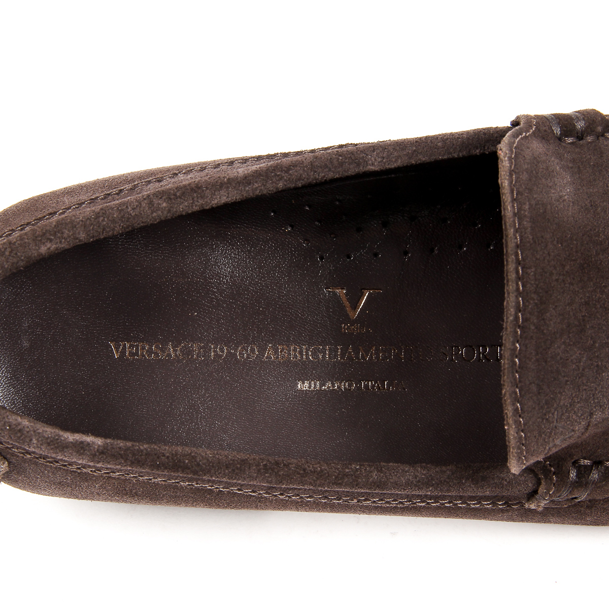 Mocasines V 1969 Italia para hombre, color marrón, STEFAN
