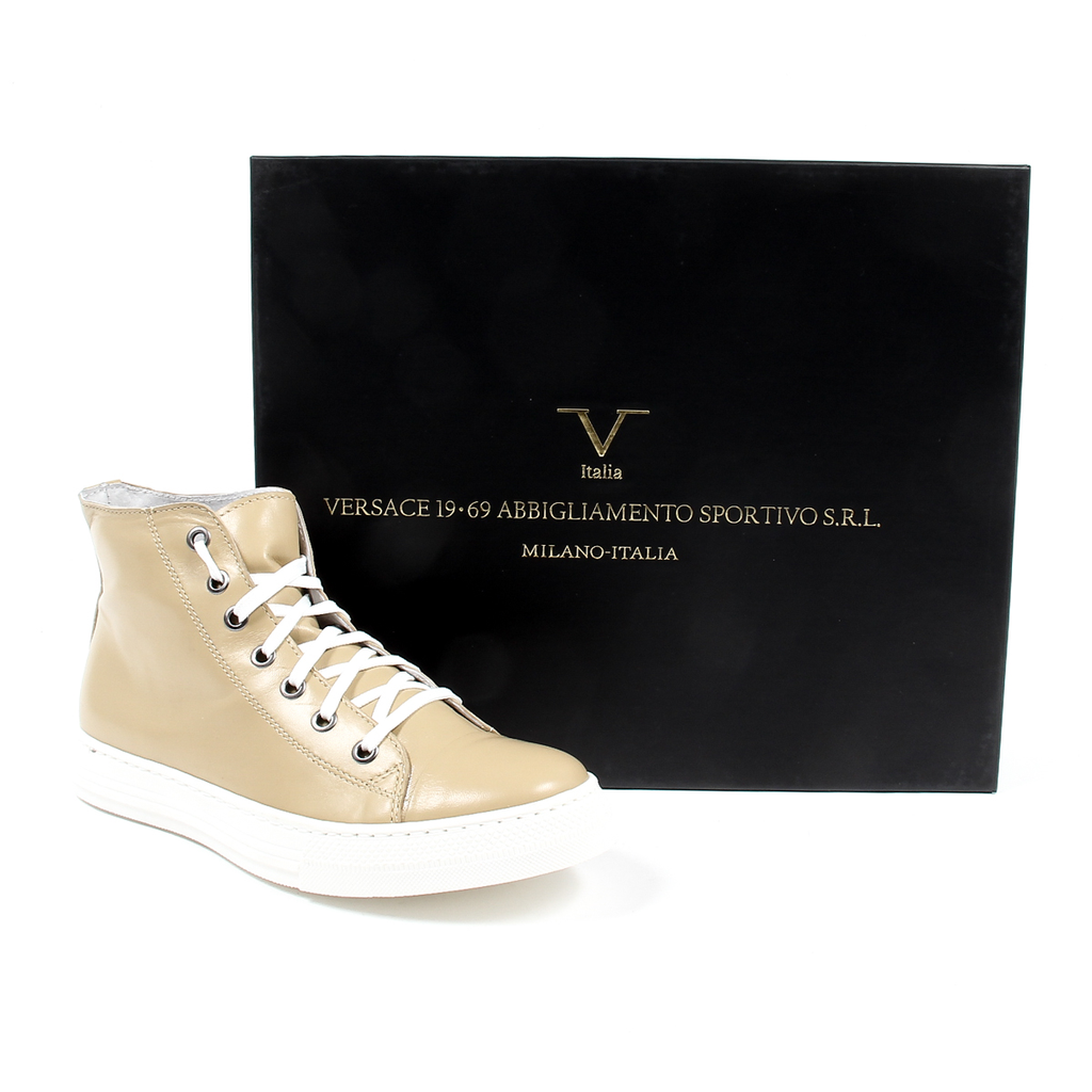 Zapatillas altas V 1969 Italia para mujer