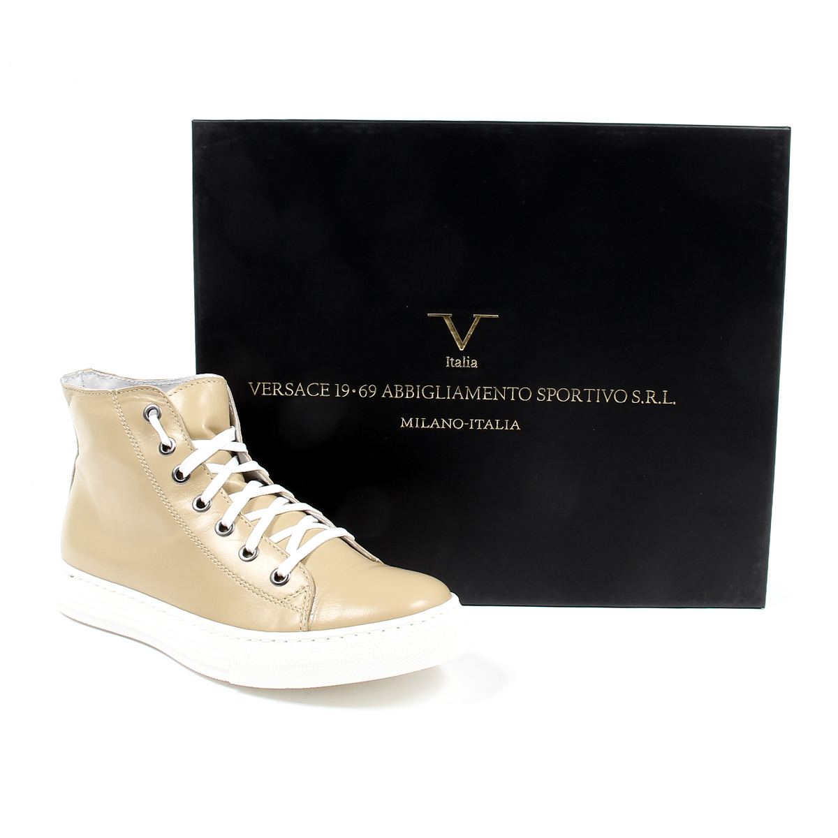 Zapatillas altas V 1969 Italia para mujer