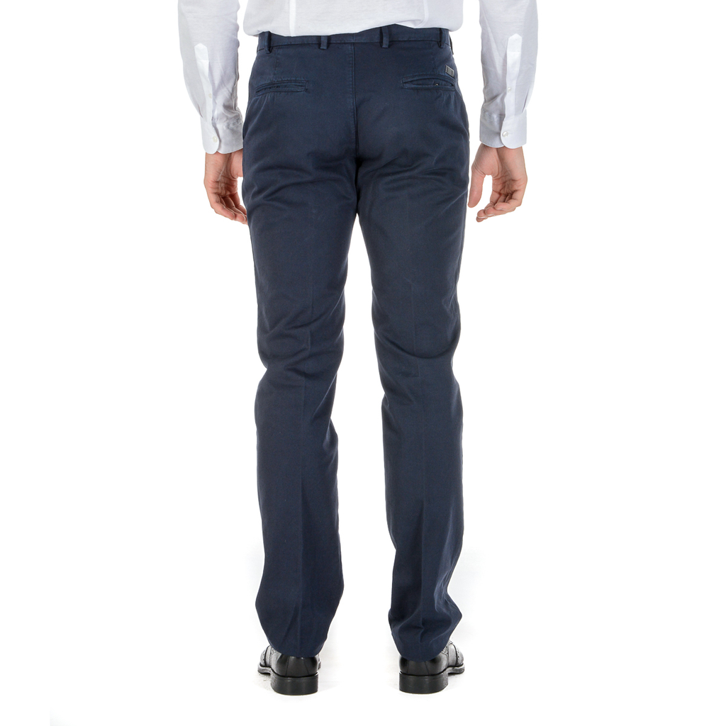 Armani Collezioni Mens Pants Dark Blue