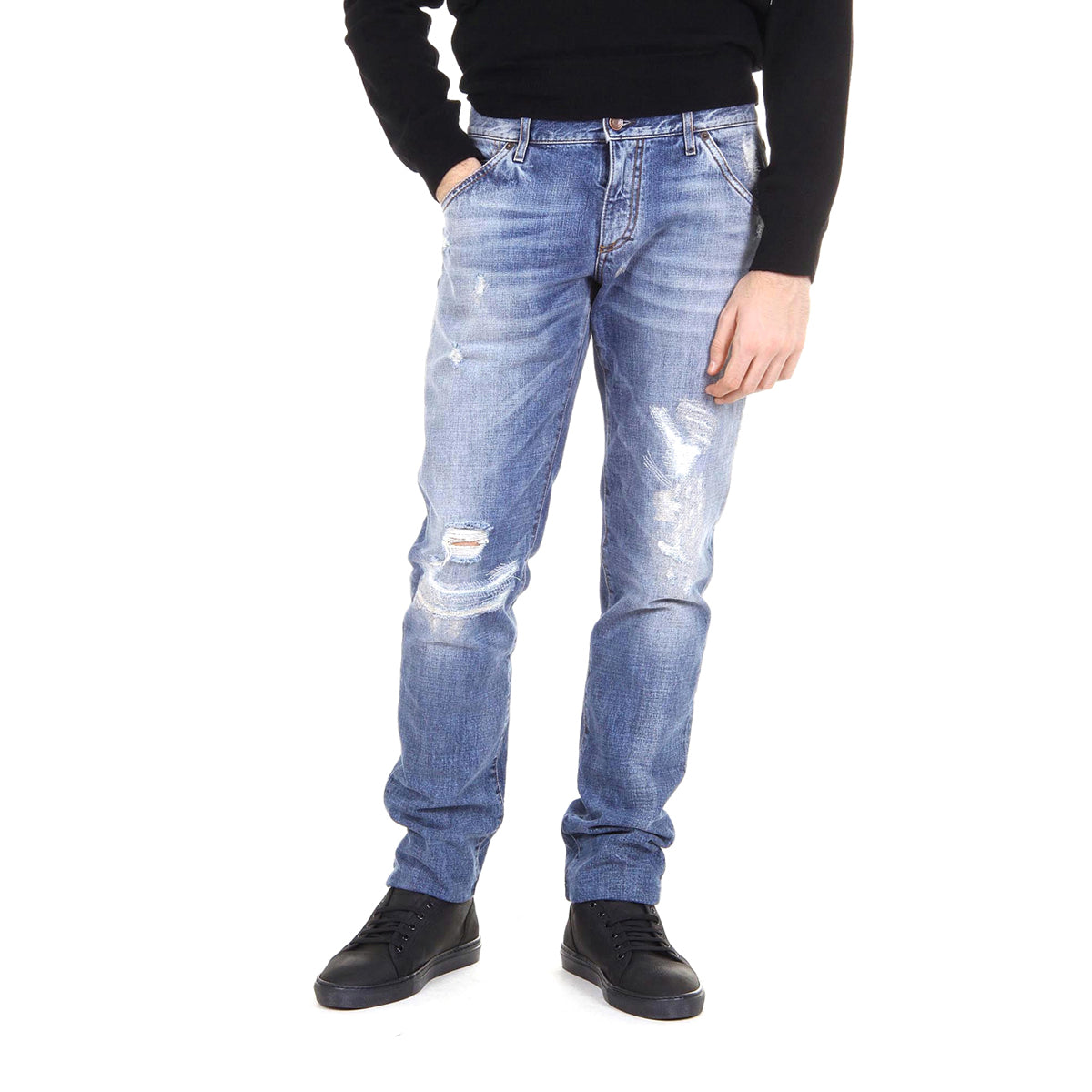 Vaqueros Dolce & Gabbana para hombre dorados G4L7LP G8P00 S9001