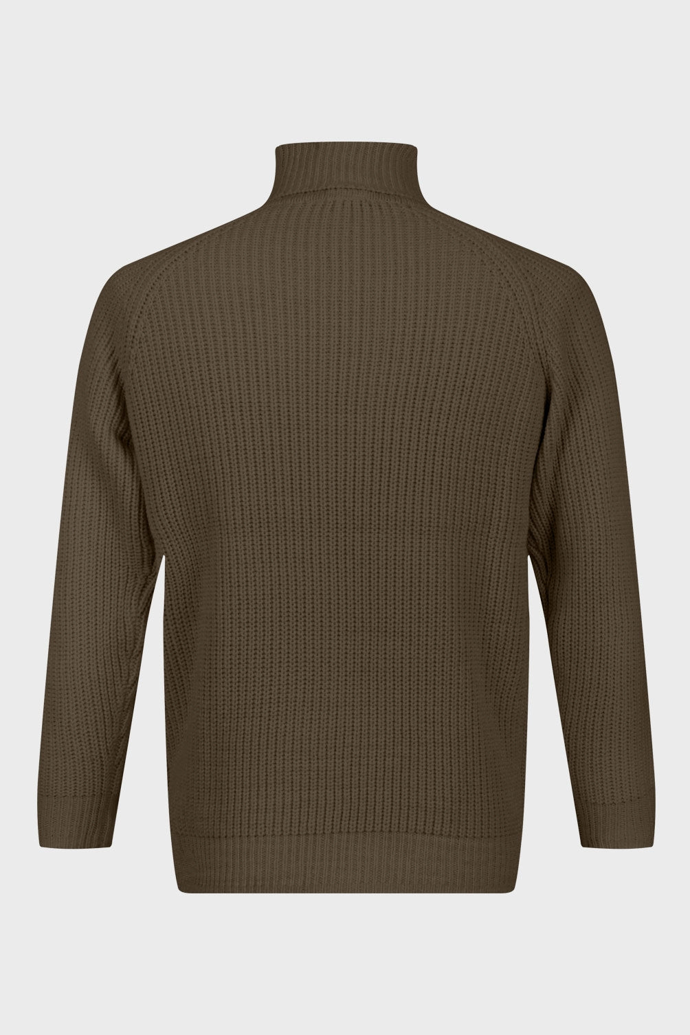 19V69 Italia Jersey para hombre verde oliva mate