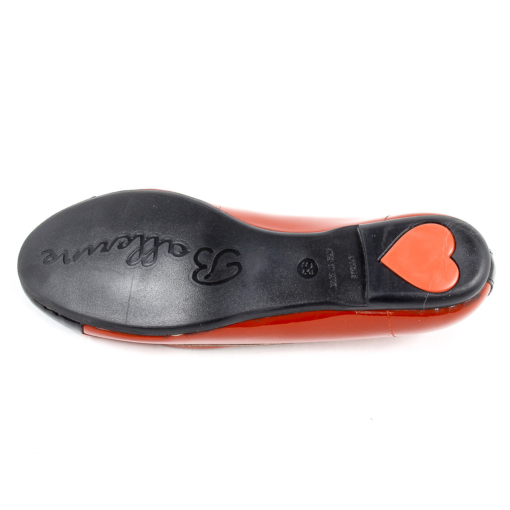 V 1969 Italia Womens Ballerina Red GEMMA