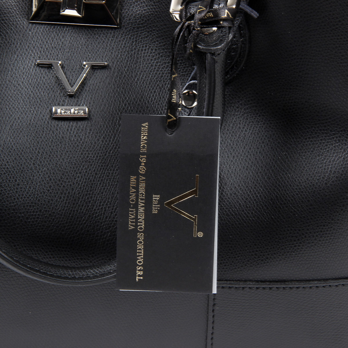 Bolso Mujer V 1969 Italia V013-S PALMELLATO NERO