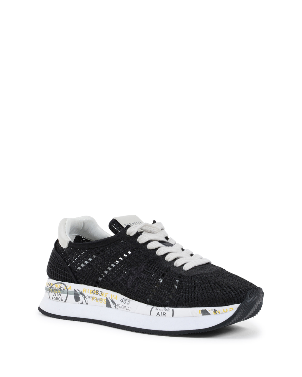 Premiata Womens Sneaker Black CONNYI 1953