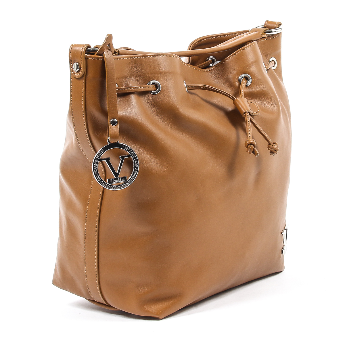Bolso de mano para mujer V 1969 Italia V005-S SOFT CUOIO
