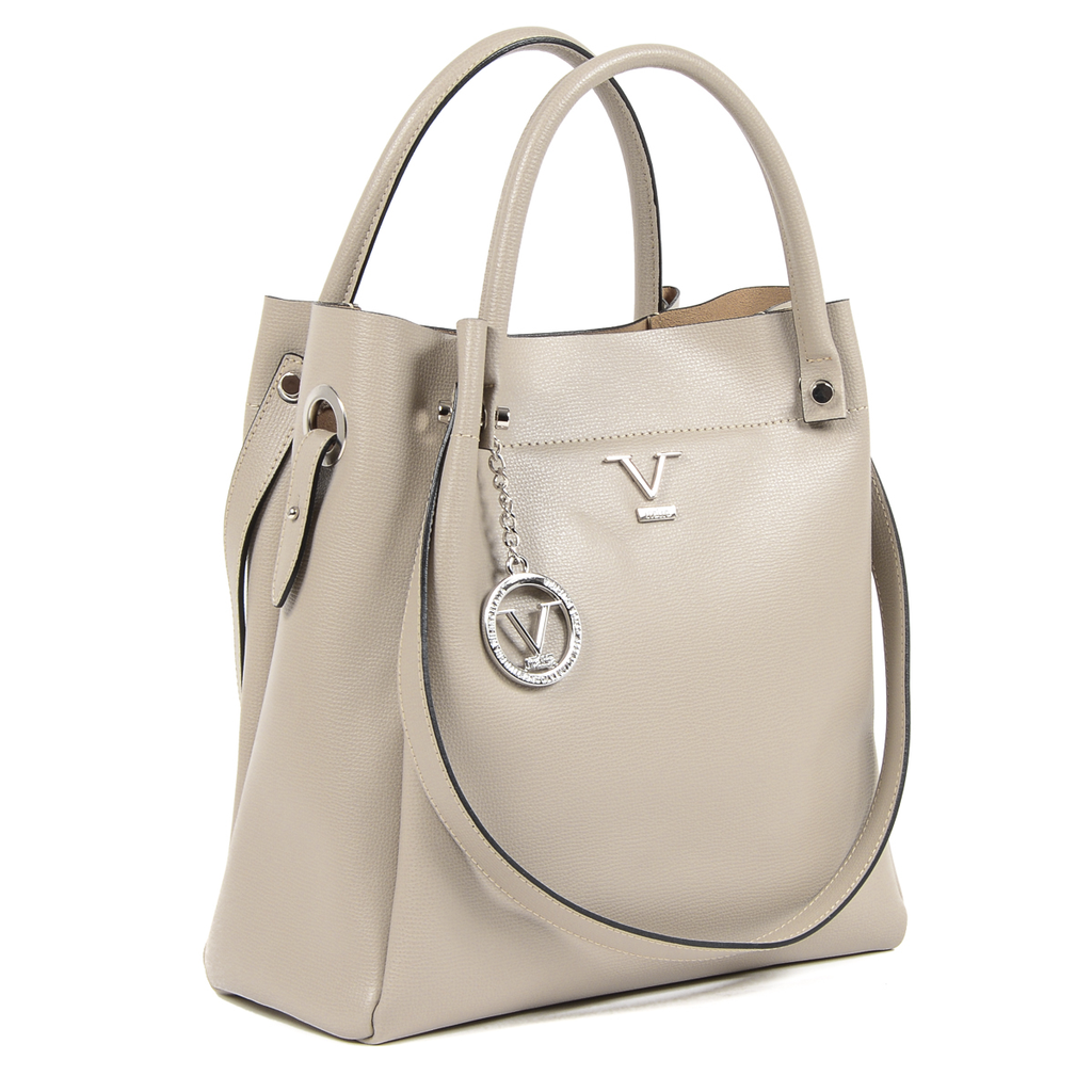 V 1969 Italia Bolso de mano para mujer Beige ALESSIA