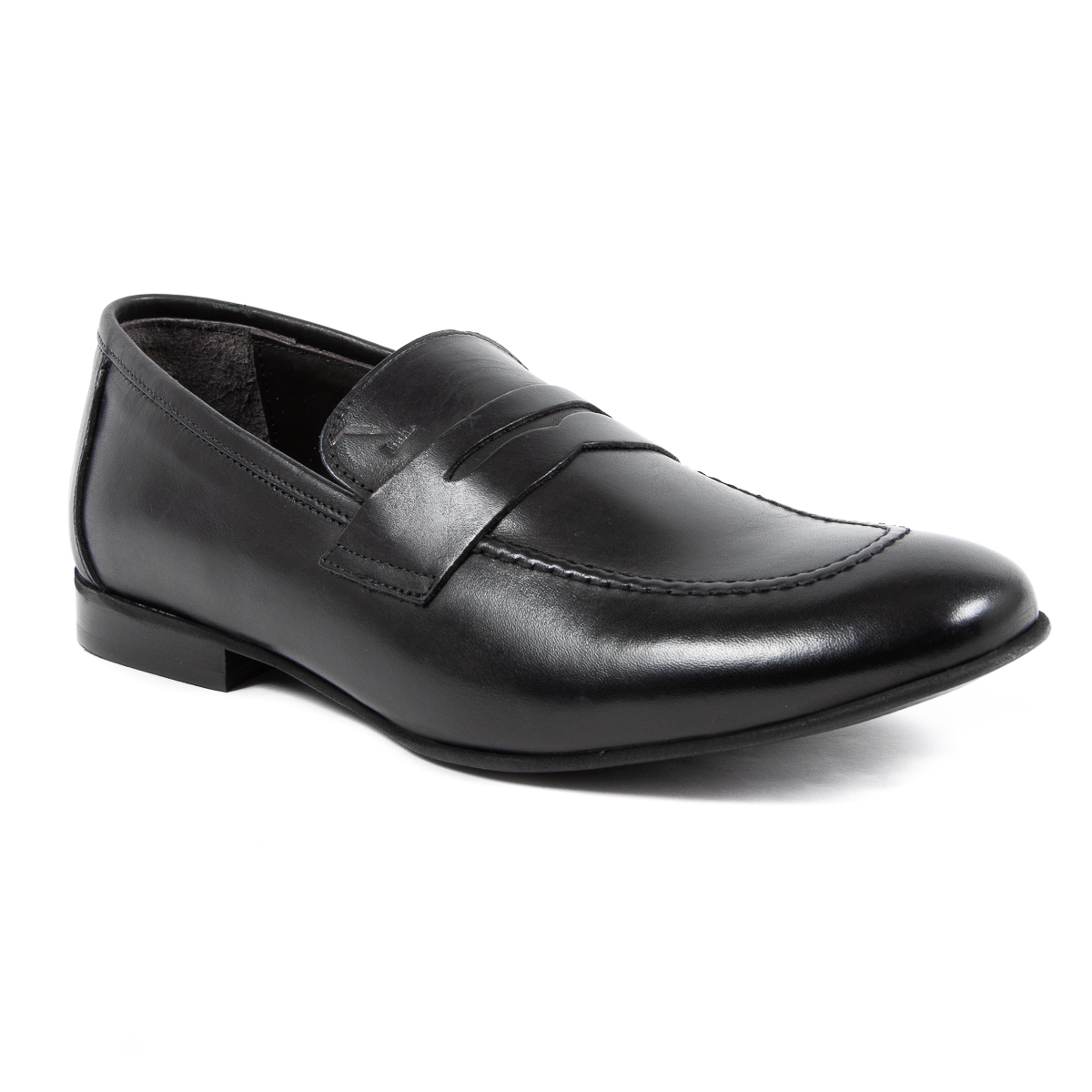 Mocasines V 1969 Italia para hombre, color negro, ADAM