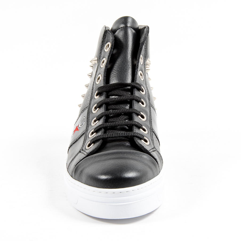 Zapatillas deportivas Andrew Charles para hombre, color negro, talla ED