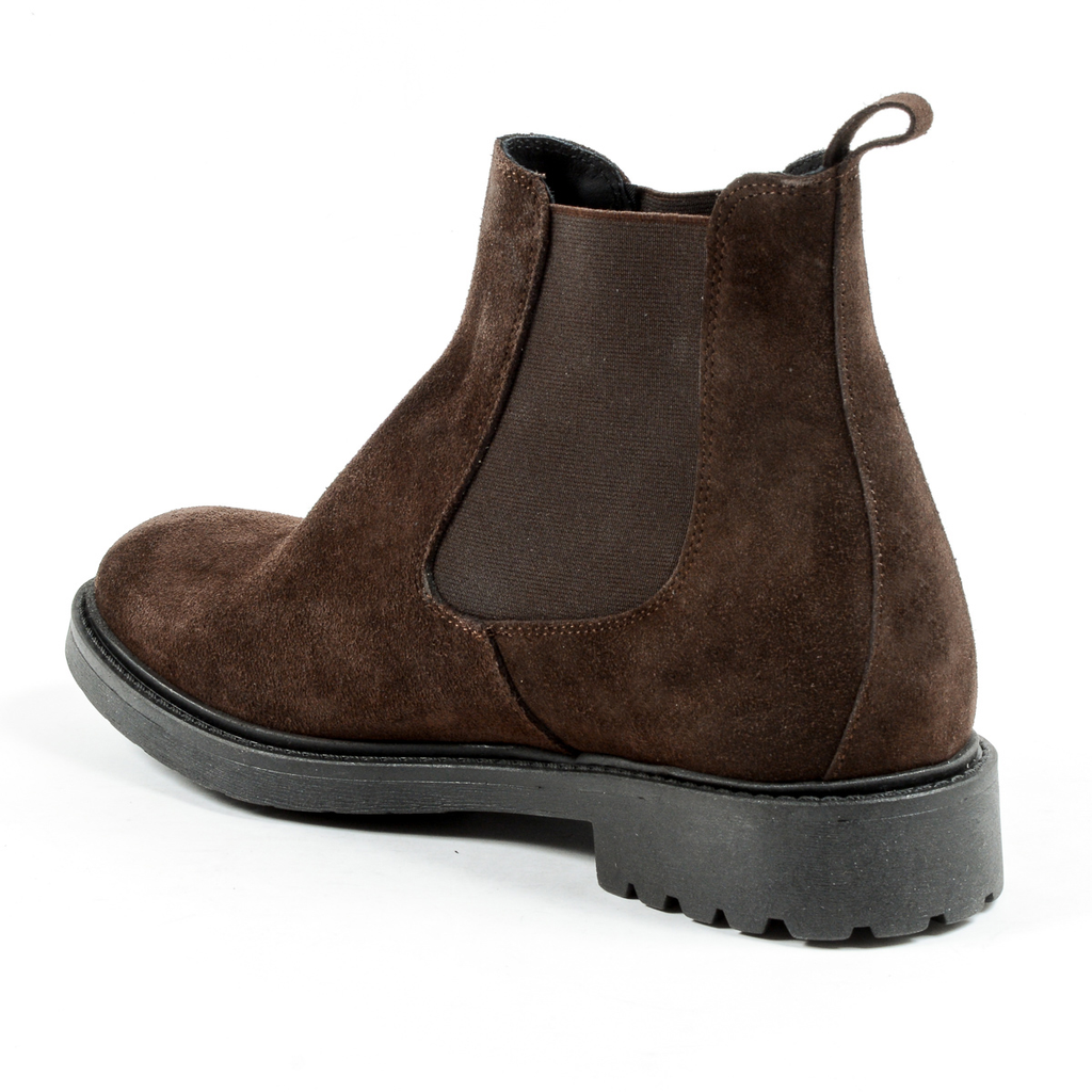 Andrew Charles Mens Ankle Boot Brown KID