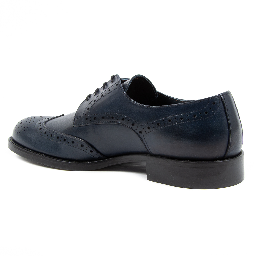 V 1969 Italia - Zapato brogue para hombre, color azul, VERNON