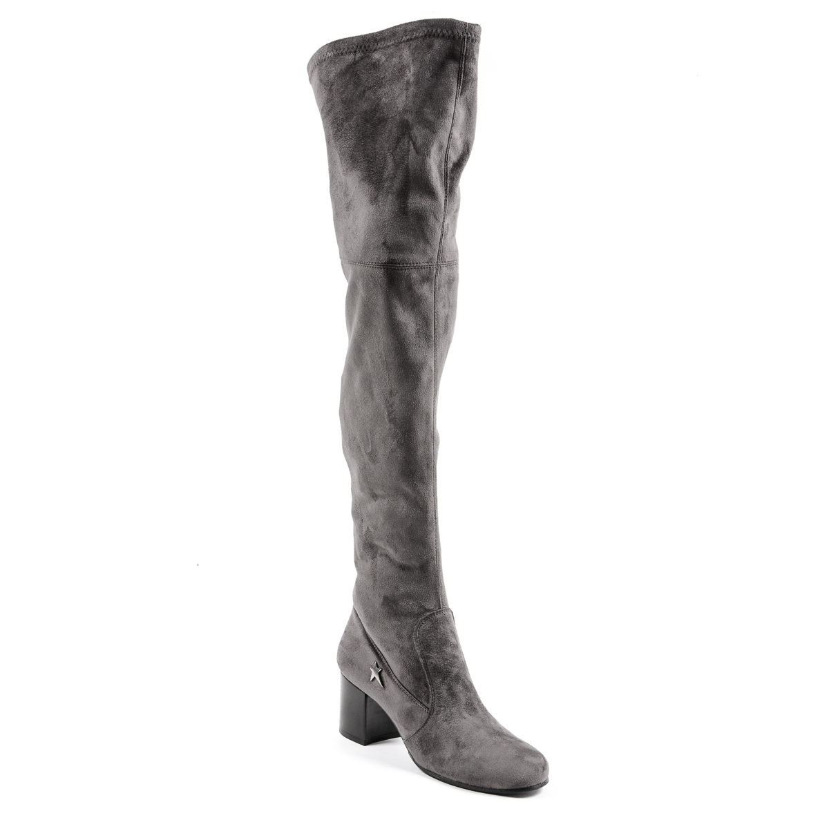 Andrew Charles Womens High Boot Grey MARIAH