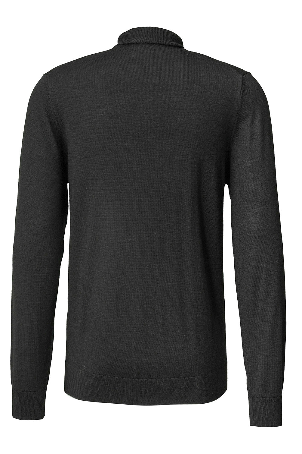 Suéter italiano para hombre 19V69 Negro MARCEL BLACK