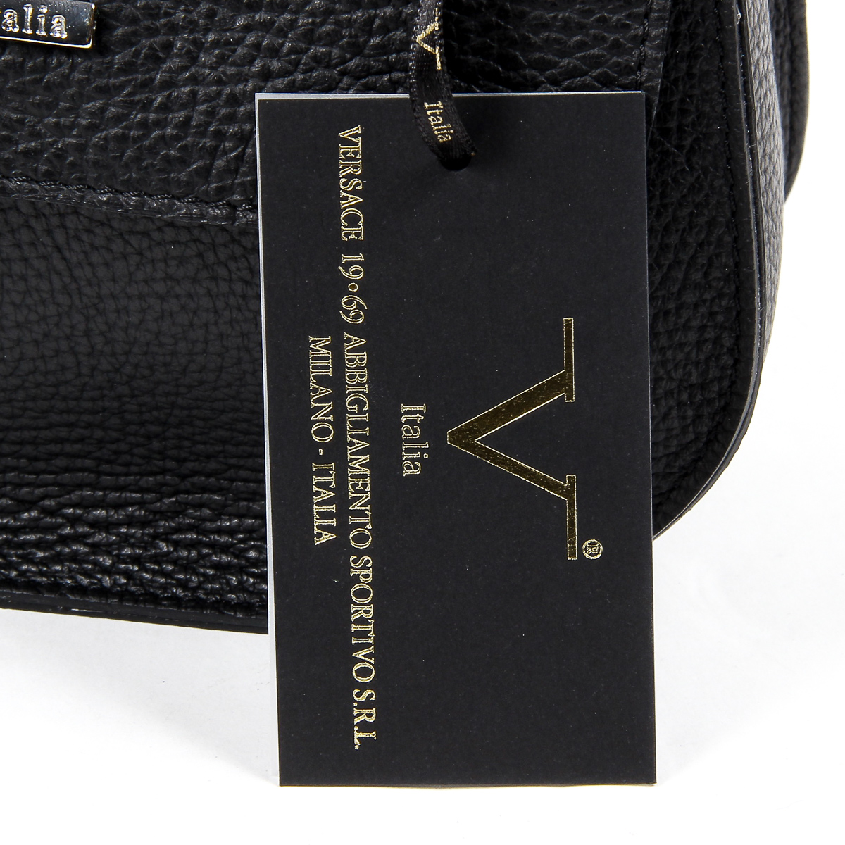 V 1969 Italia Womens Handbag Black DUBLINO