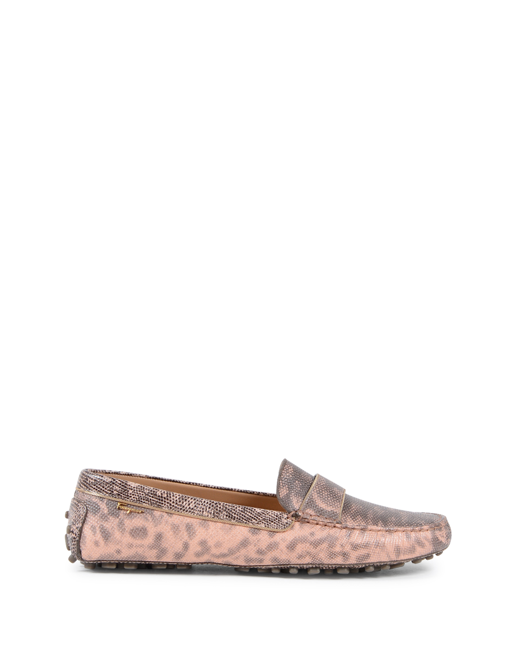 Mocasines Salvatore Ferragamo para mujer, color rosa, MOVIE LUX