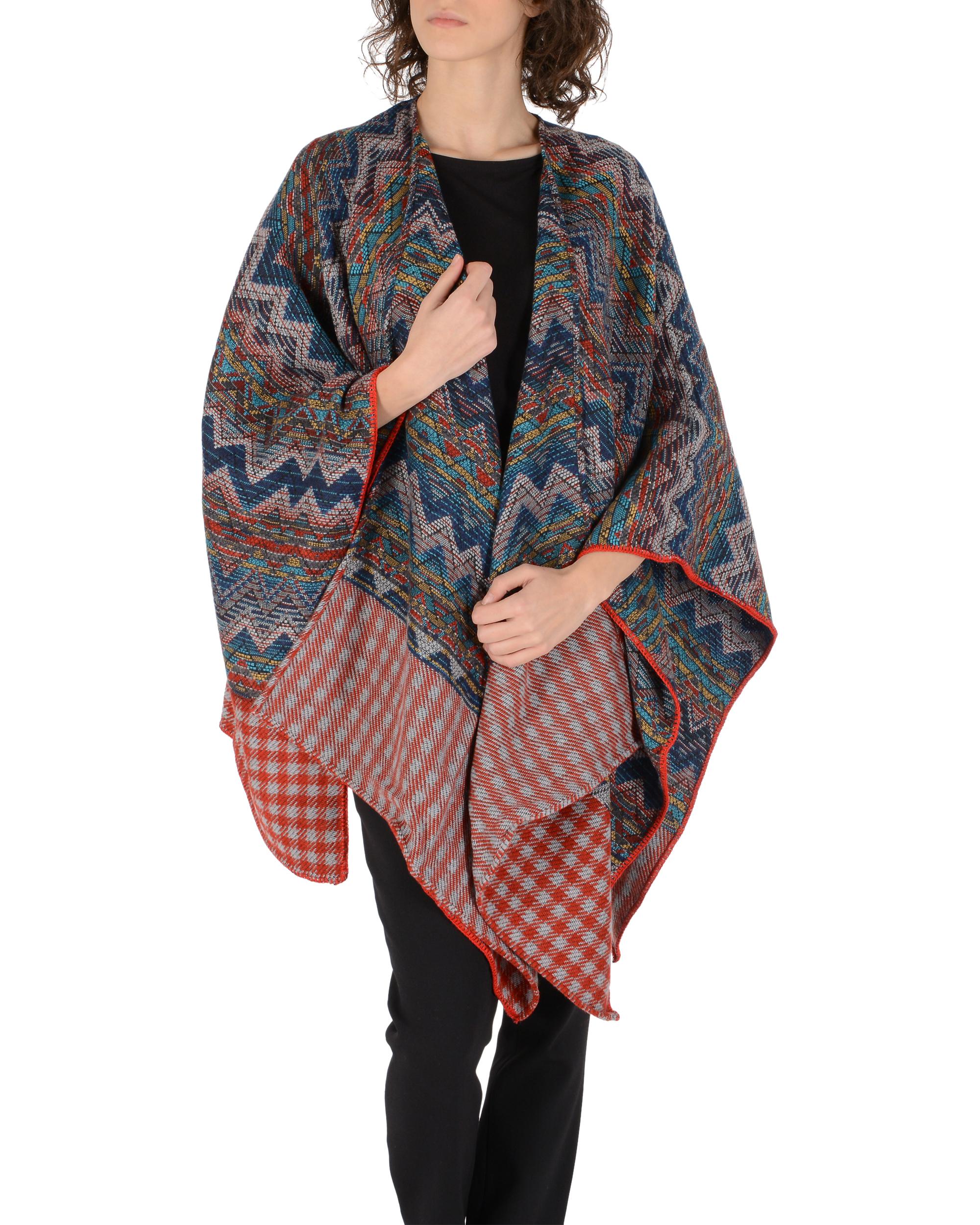 Missoni Woman Cape Multicolor MANTWOD55520001