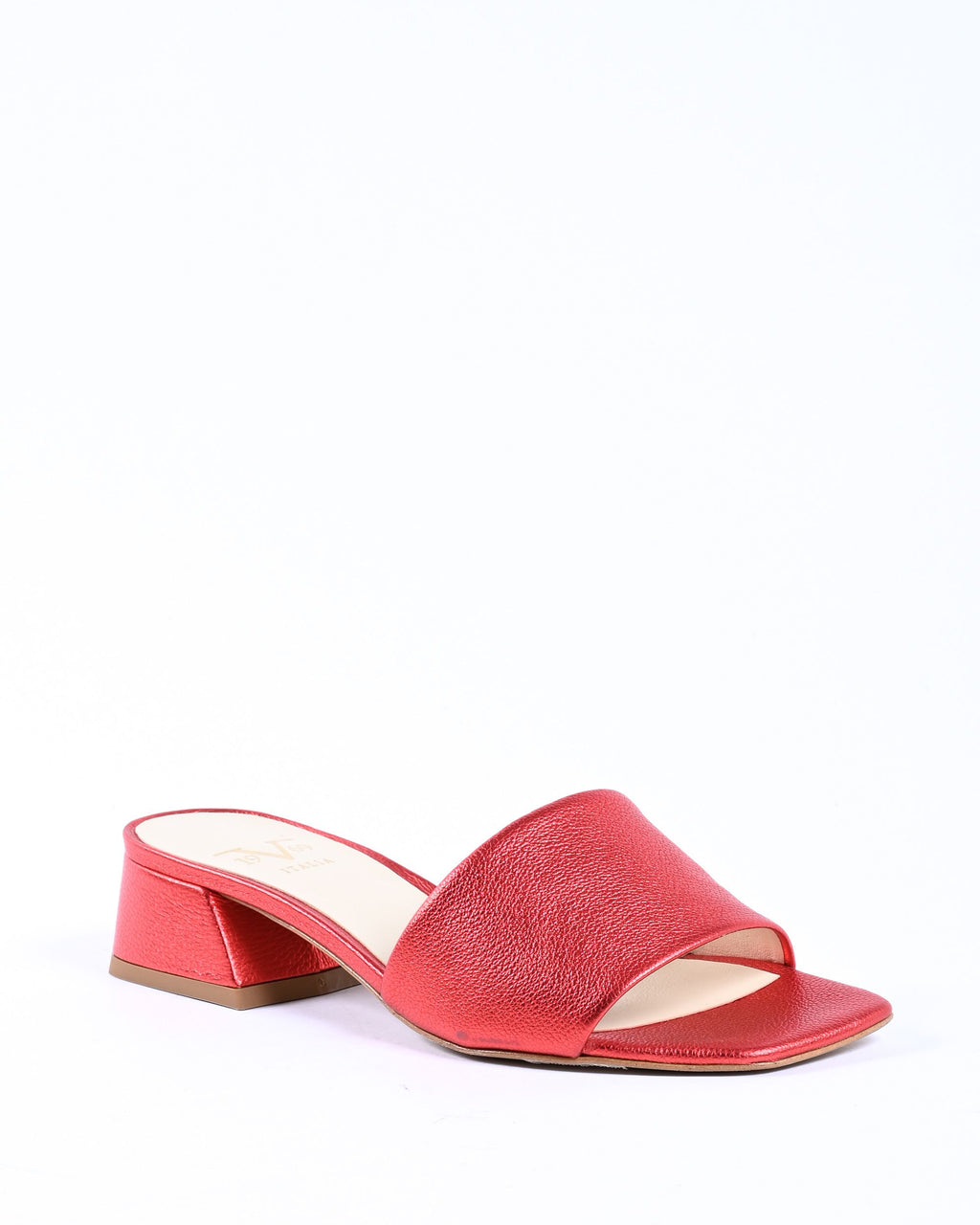 19V69 Italia Sandalia de mujer roja NEPER VIT. BOT. ROSSO