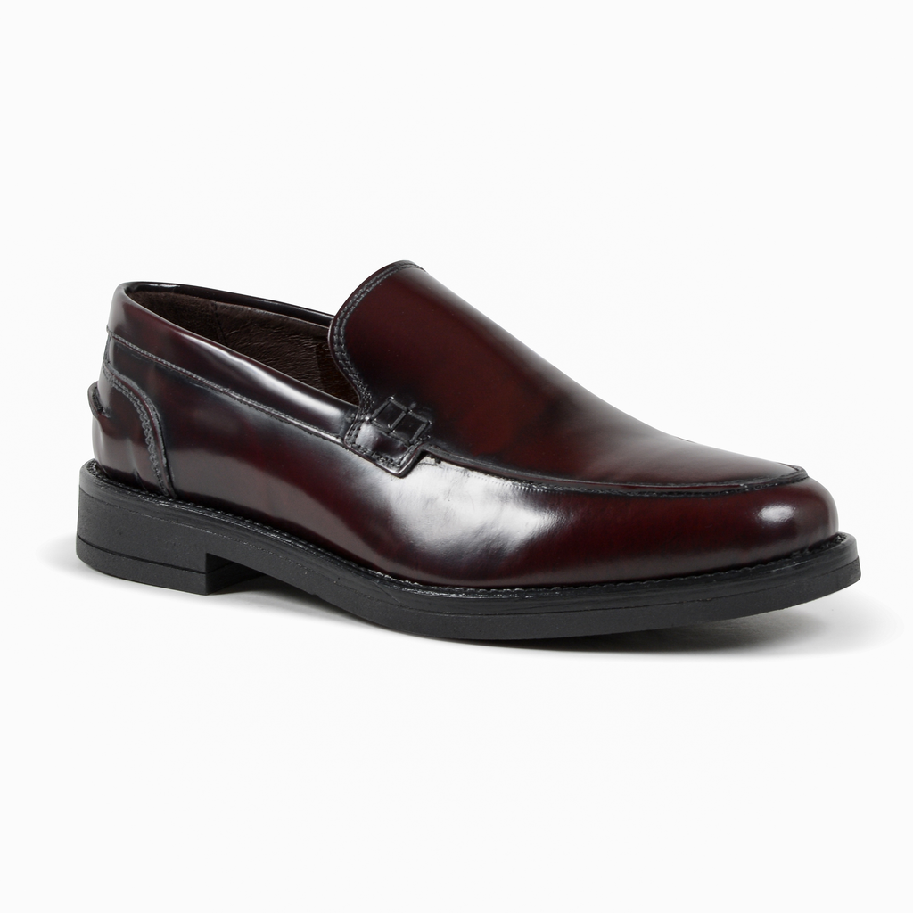 19V69 Italia Mocasín Hombre Burdeos 002 C ABRASIVATO BORDEAUX