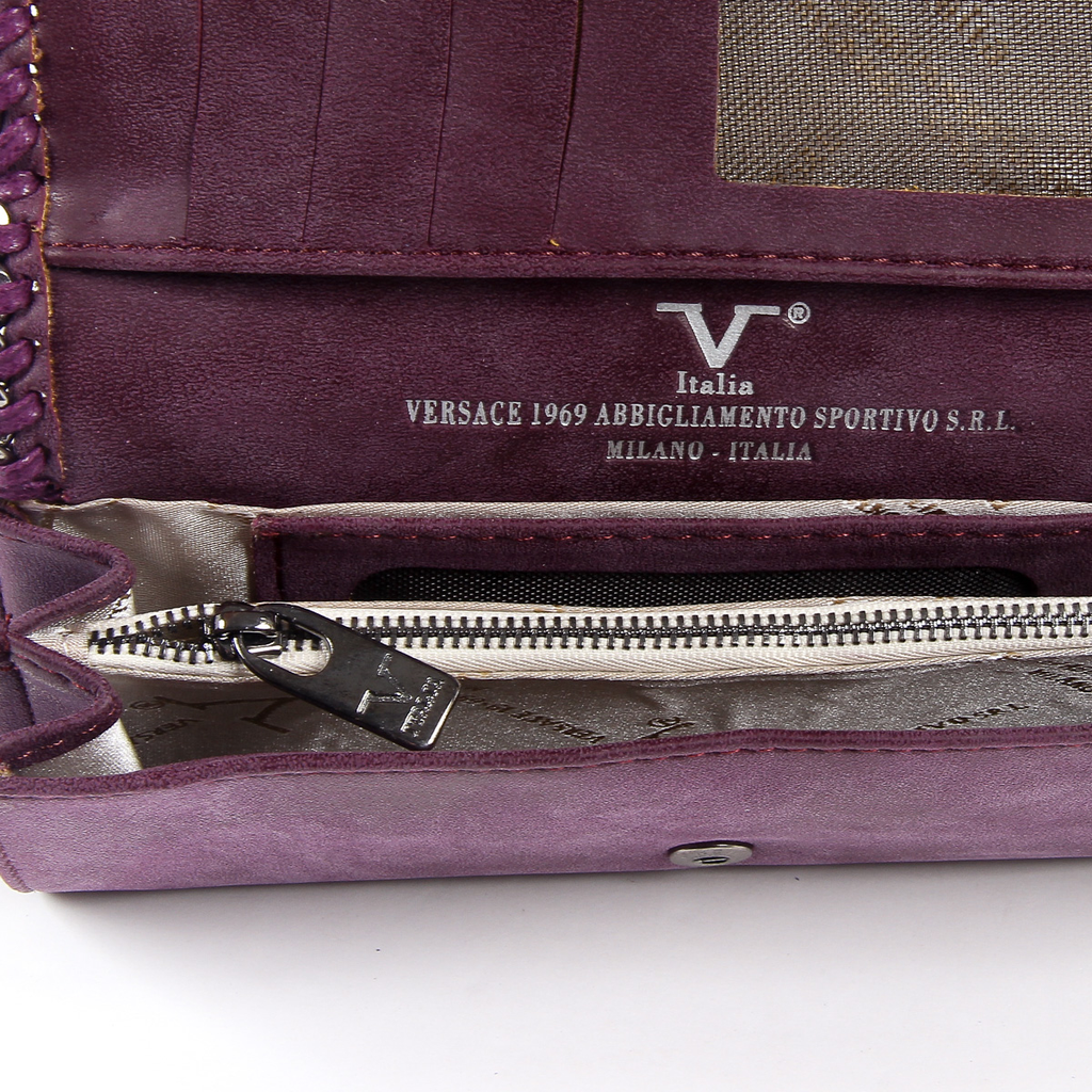 V 1969 Italia Monedero para mujer morado VENUS
